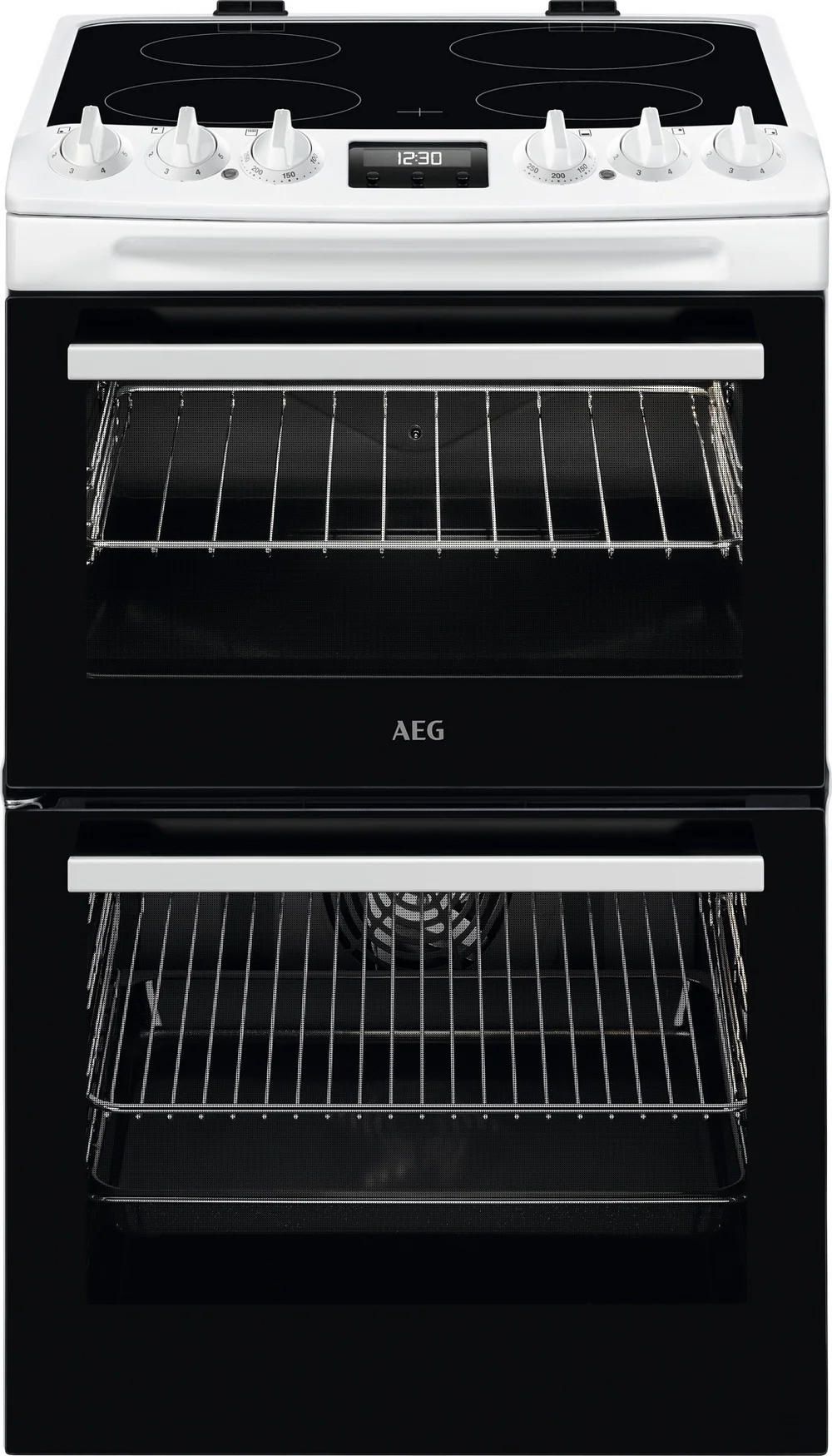 AEG CCX1530ACW White Freestanding Ceramic Electric Cooker