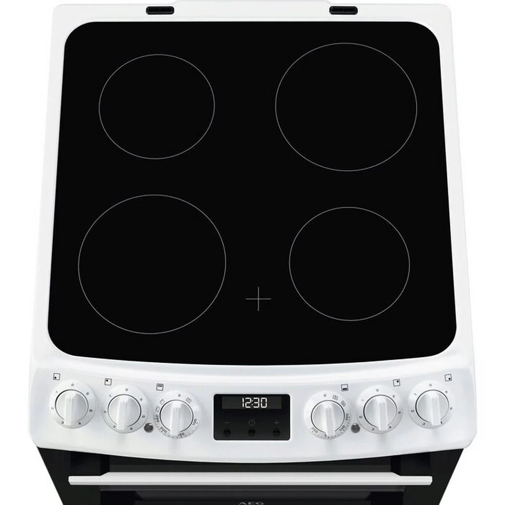 AEG CCX1530ACW White Freestanding Ceramic Electric Cooker - Image 2