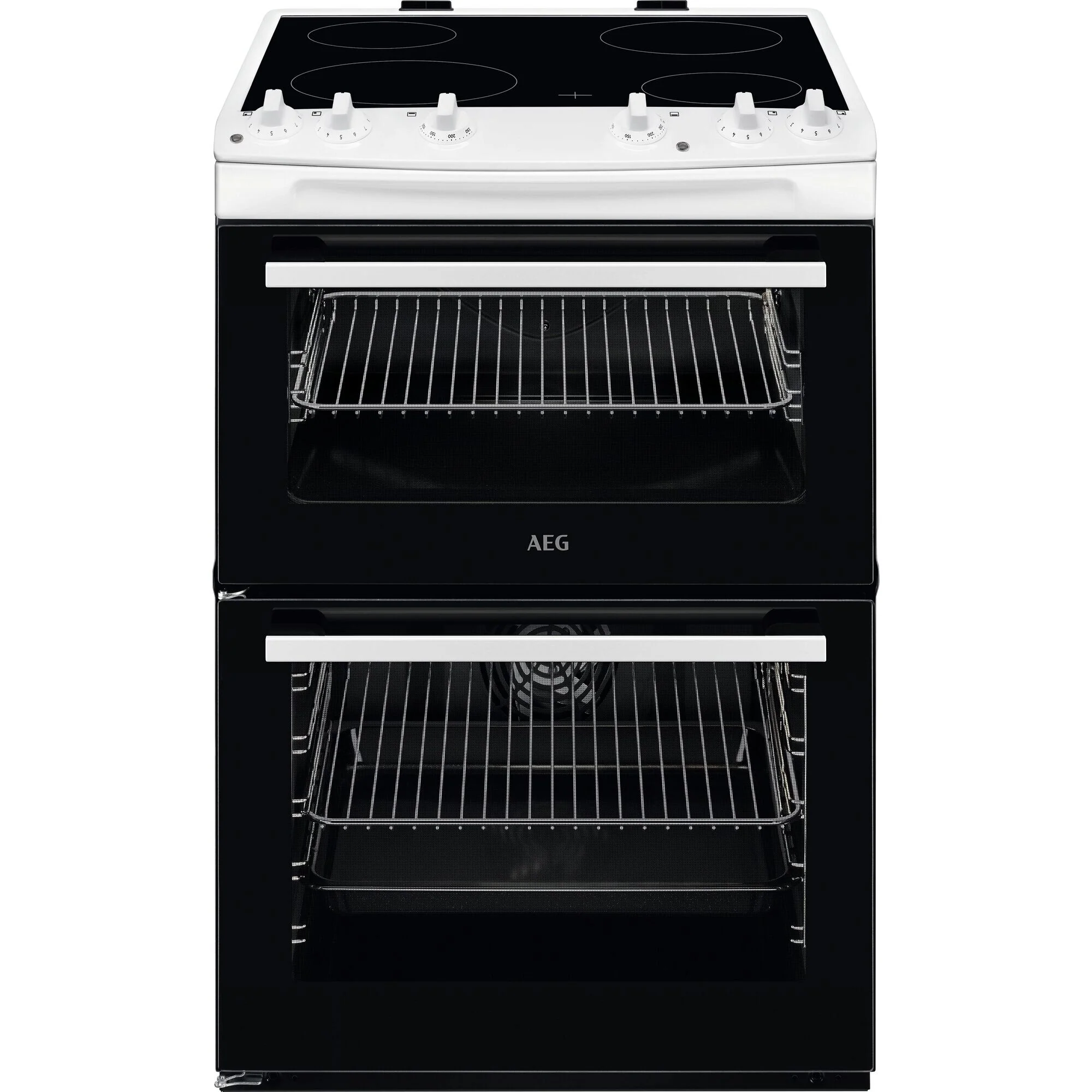 AEG CCX6501ACW White 5000 Series Freestanding Ceramic Electric Cooker