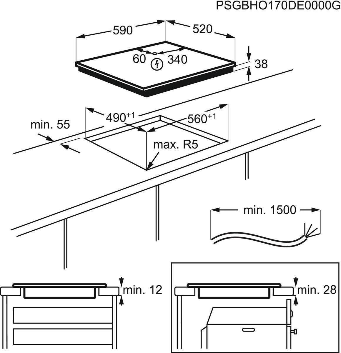 AEG HK624010FB Ceramic Hob - Image 6