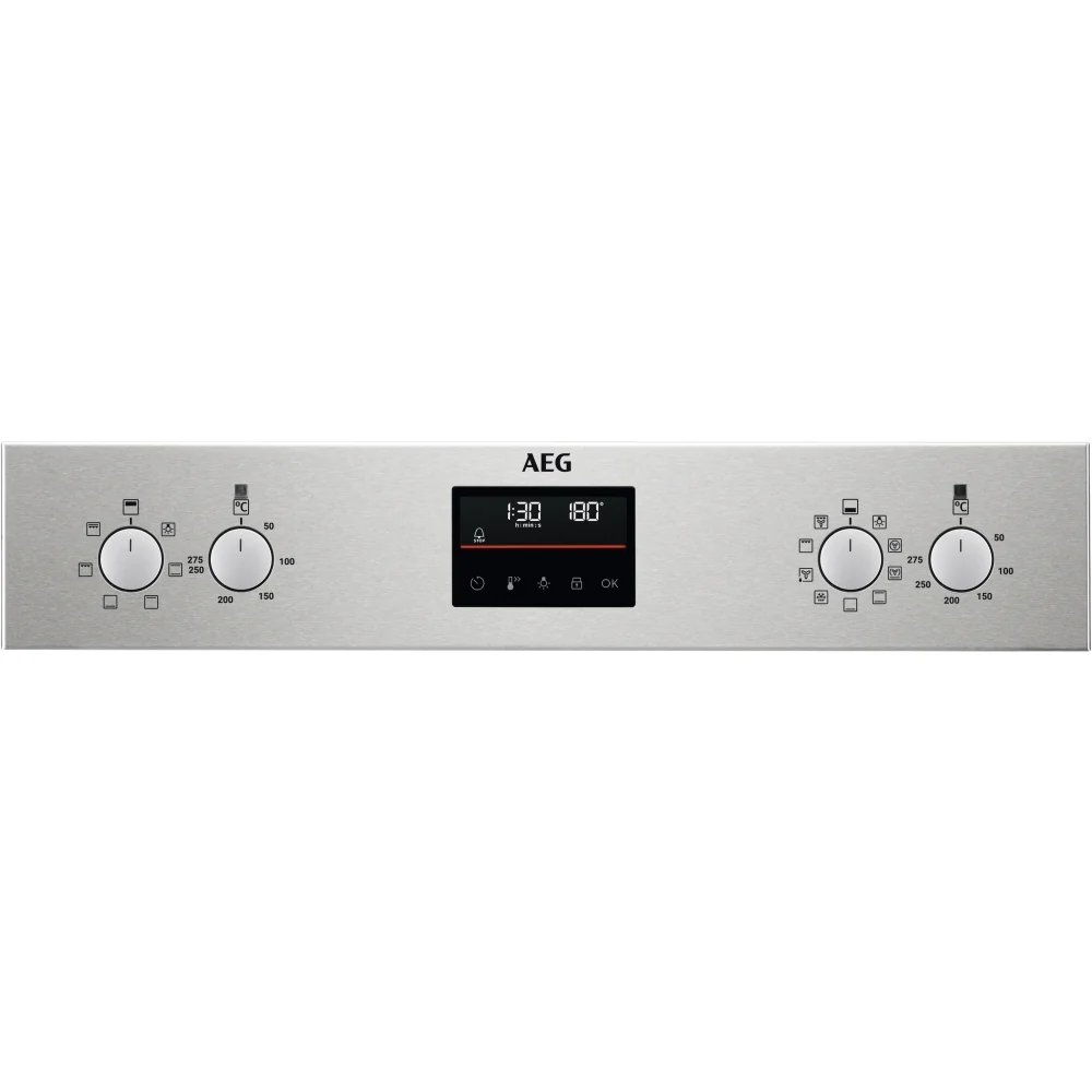 AEG DCB535060M Built In Stainless Steel Electric Double Oven - Image 3