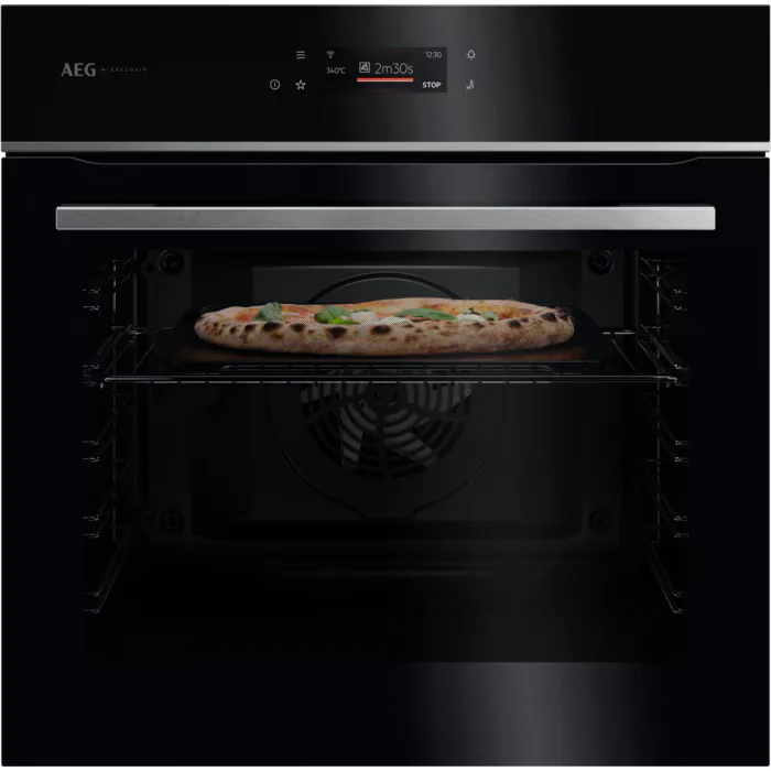 AEG GX7PB63FSB 7000 Series Built In Electric Single Oven with PizzaExpert
