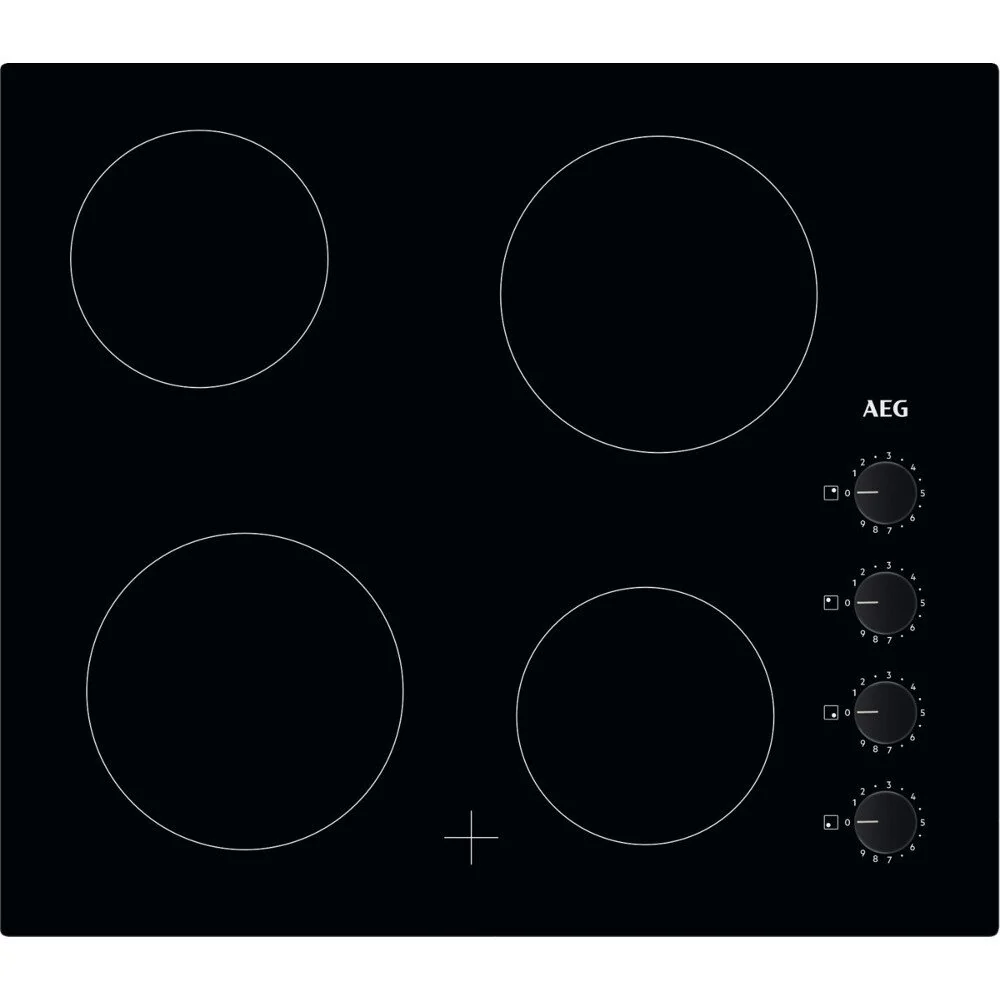 AEG HK614000CB 3000 Series 60cm Ceramic Hob