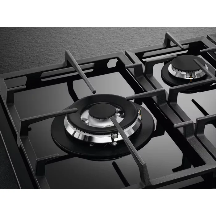 AEG HKB75820NB 6000 Series 75cm Gas On Glass Hob - Image 2