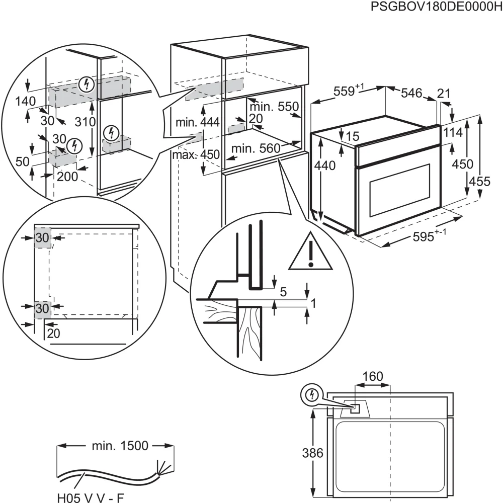 AEG KME565060M Built In Combination Microwave Oven - Image 6