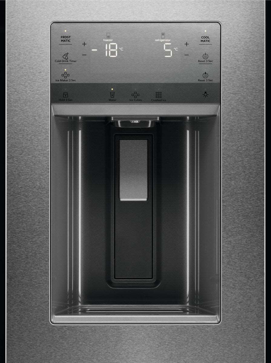 AEG RMB954E9VX Plumbed Stainless Steel American Fridge Freezer - Image 5