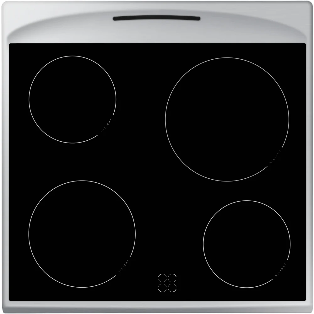 Amica AFC601SS Ceramic Freestanding Electric Cooker - Image 3