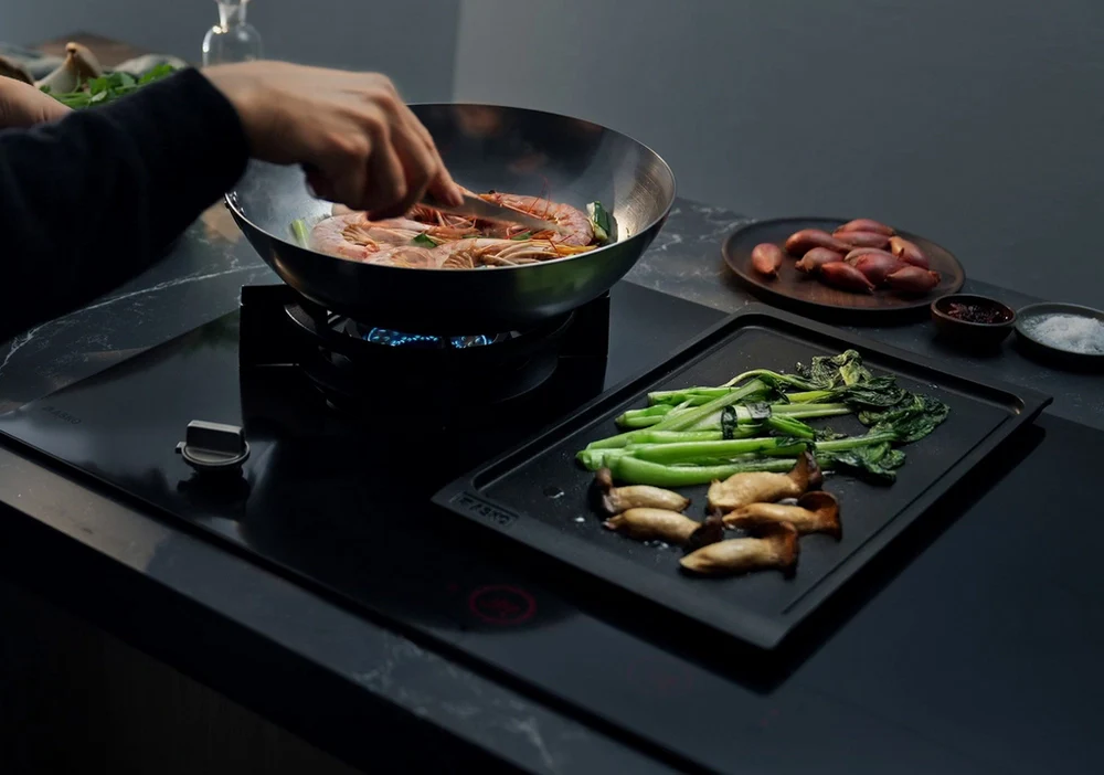 ASKO HIG89524BGB1 90cm Induction / Gas Hob - Image 4