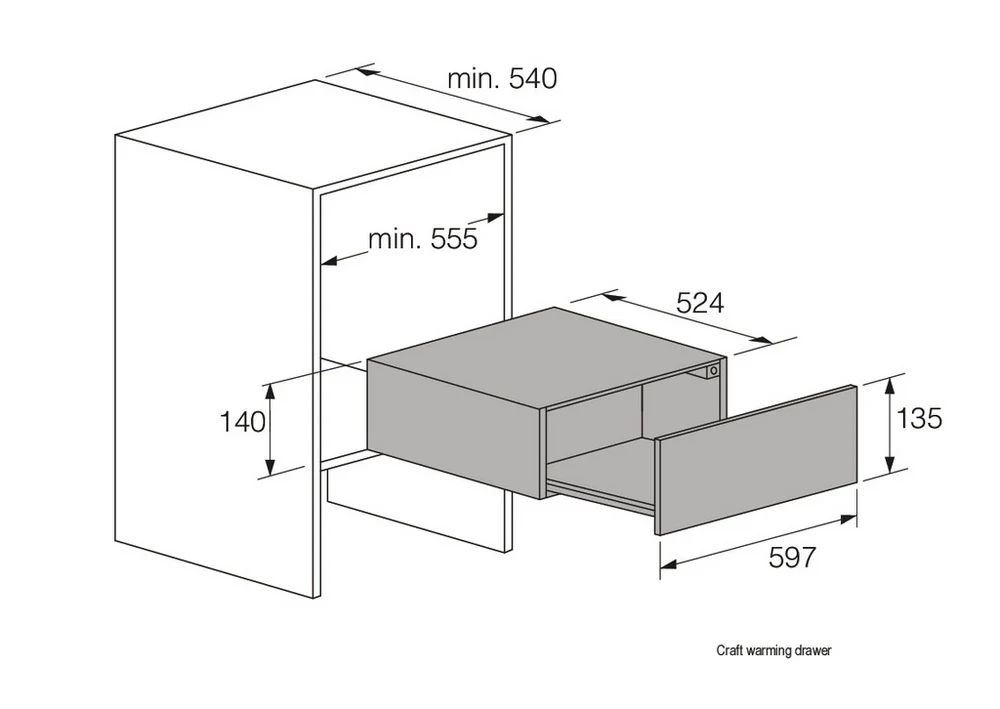 ASKO ODW61BS1 Black Steel Warming Drawer - Image 3
