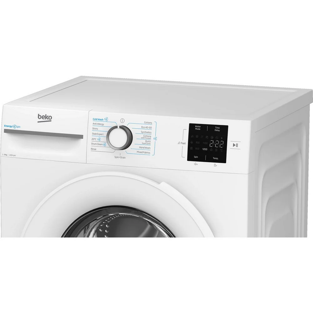 Beko BM3WT3941W 9kg 1400rpm Washing Machine - Image 4