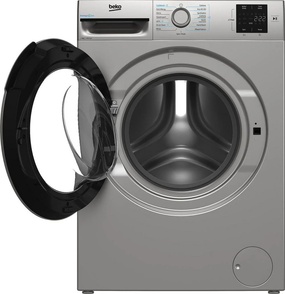 Beko BMN3WT3841S 8kg 1400rpm Washing Machine - Image 3
