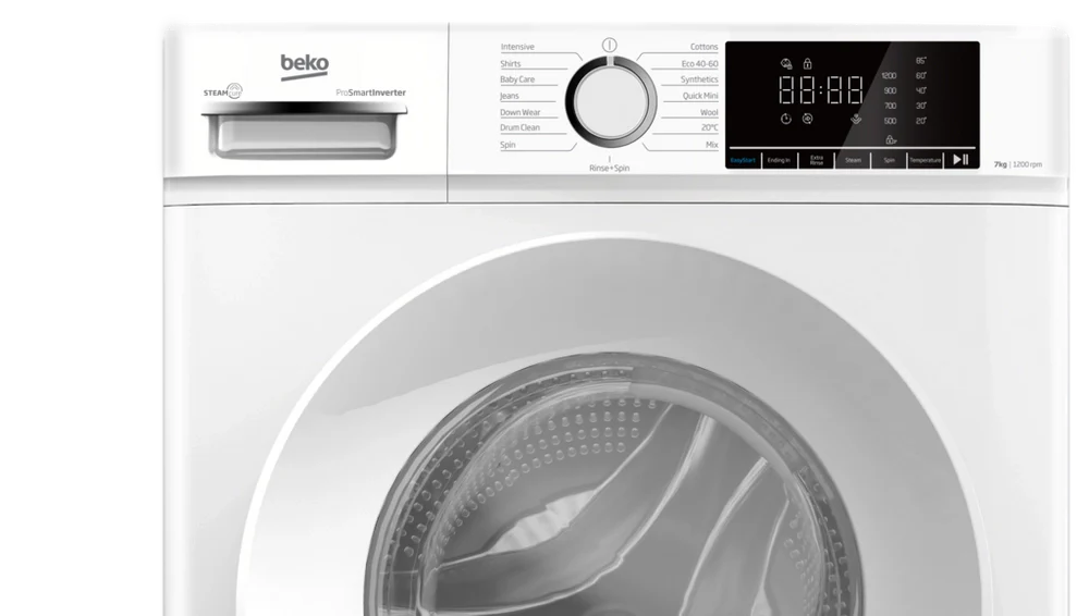 Beko BWC8121W 8kg 1200rpm Washing Machine - Image 5