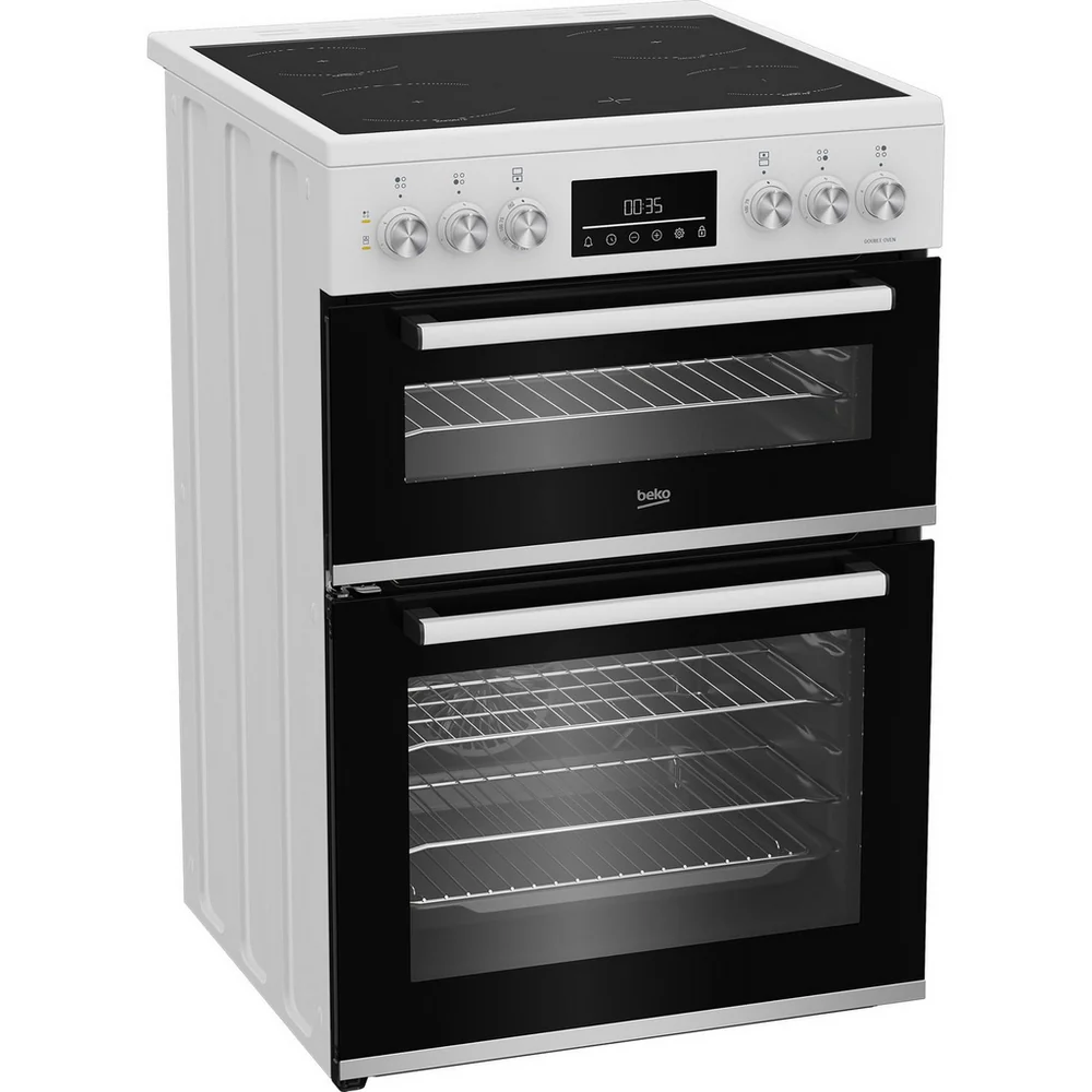 Beko EDC6731W Freestanding Ceramic Electric Cooker - Image 2