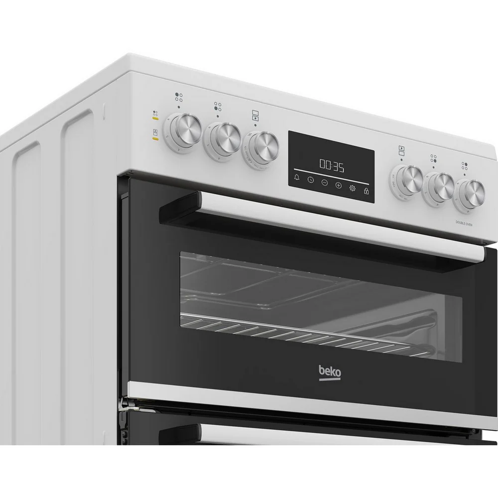 Beko EDC6731W Freestanding Ceramic Electric Cooker - Image 3
