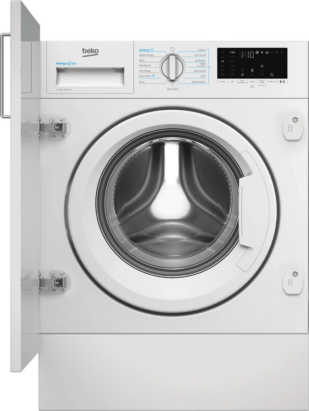 Beko WTIK741511 7kg 1400rpm Integrated Washing Machine - Image 4