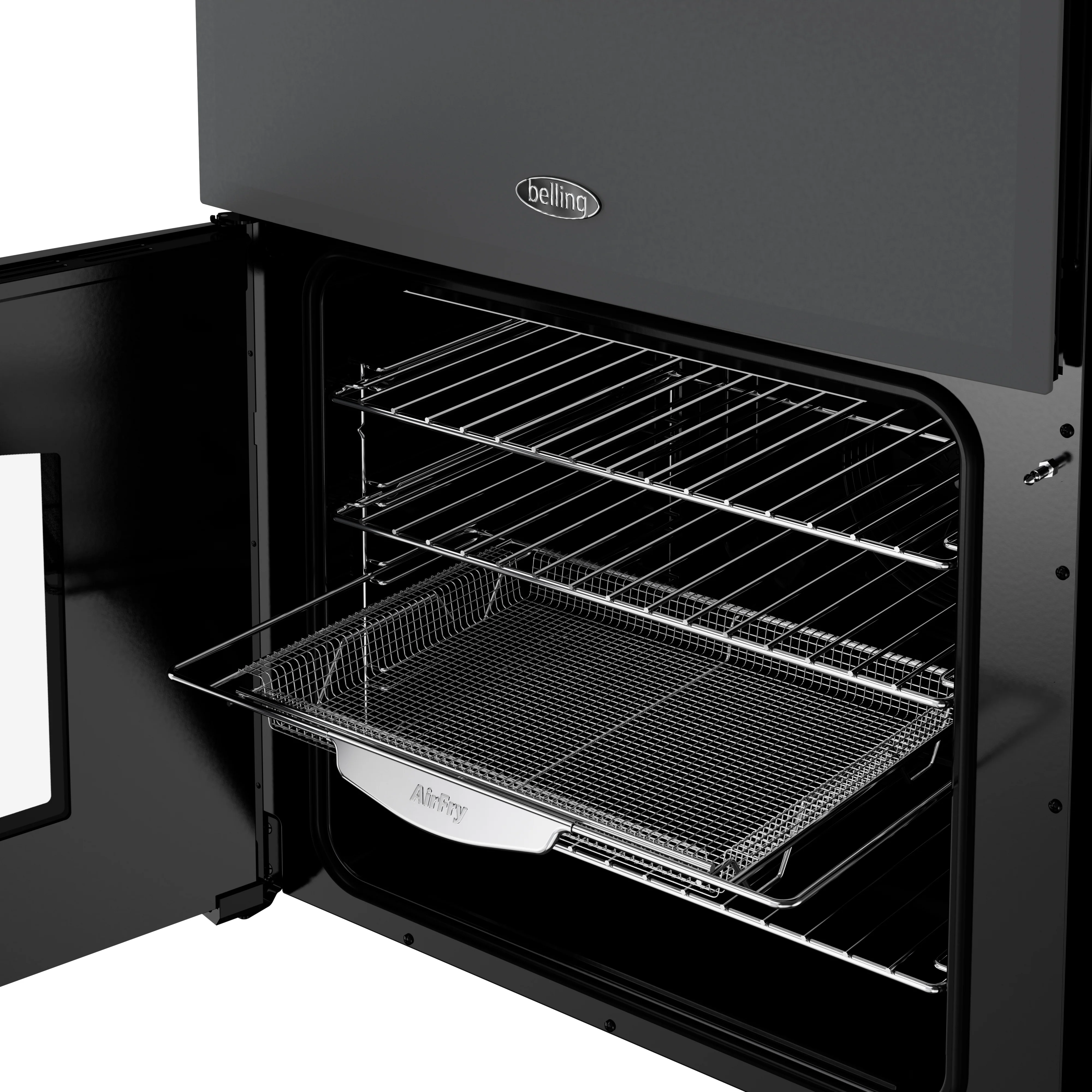 Belling Farmhouse 444411812 60DF Anthracite Freestanding Dual Fuel Cooker - Image 3