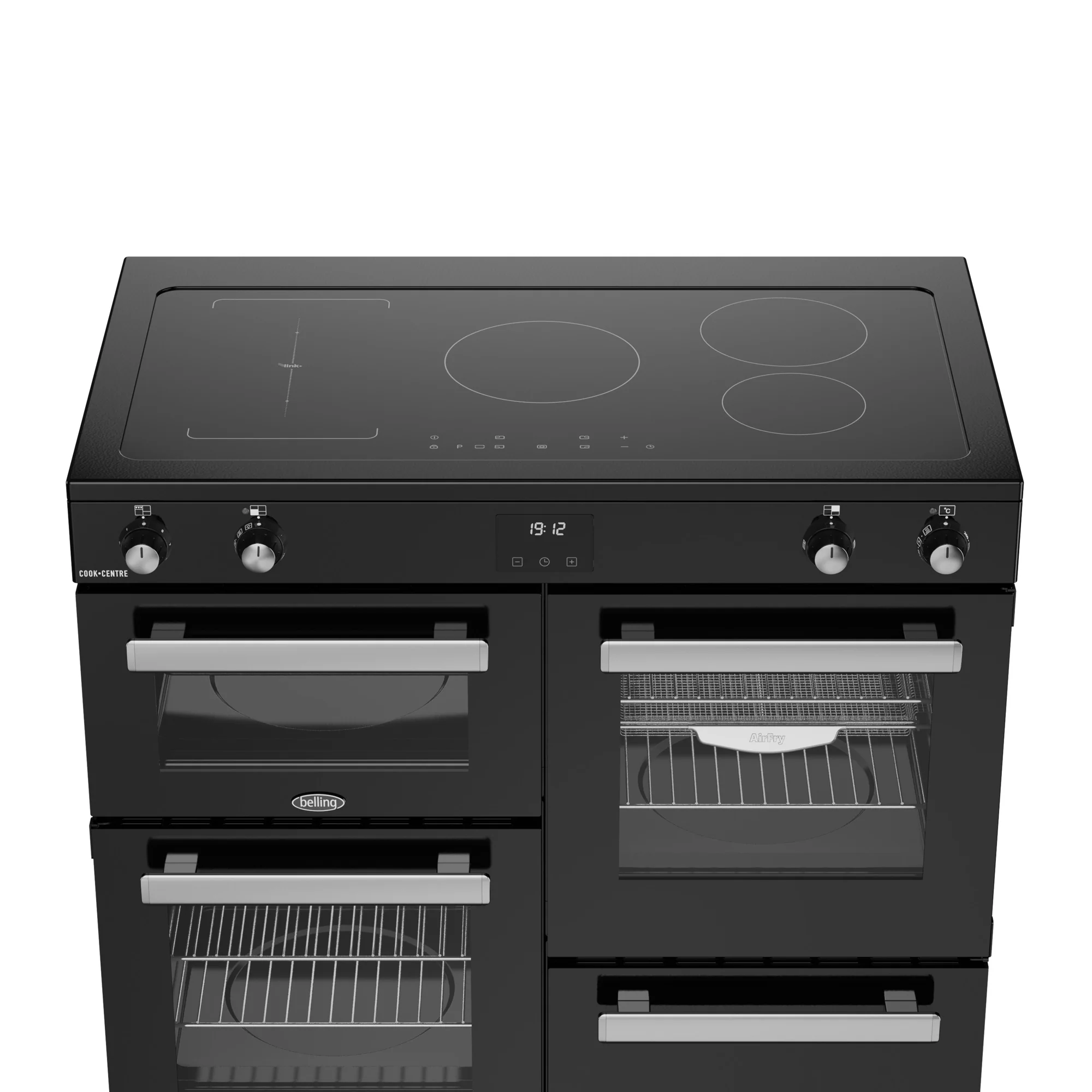 Belling RCA Cookcentre 100Ei 100cm Induction Range Cooker 444411801 Black - Image 3