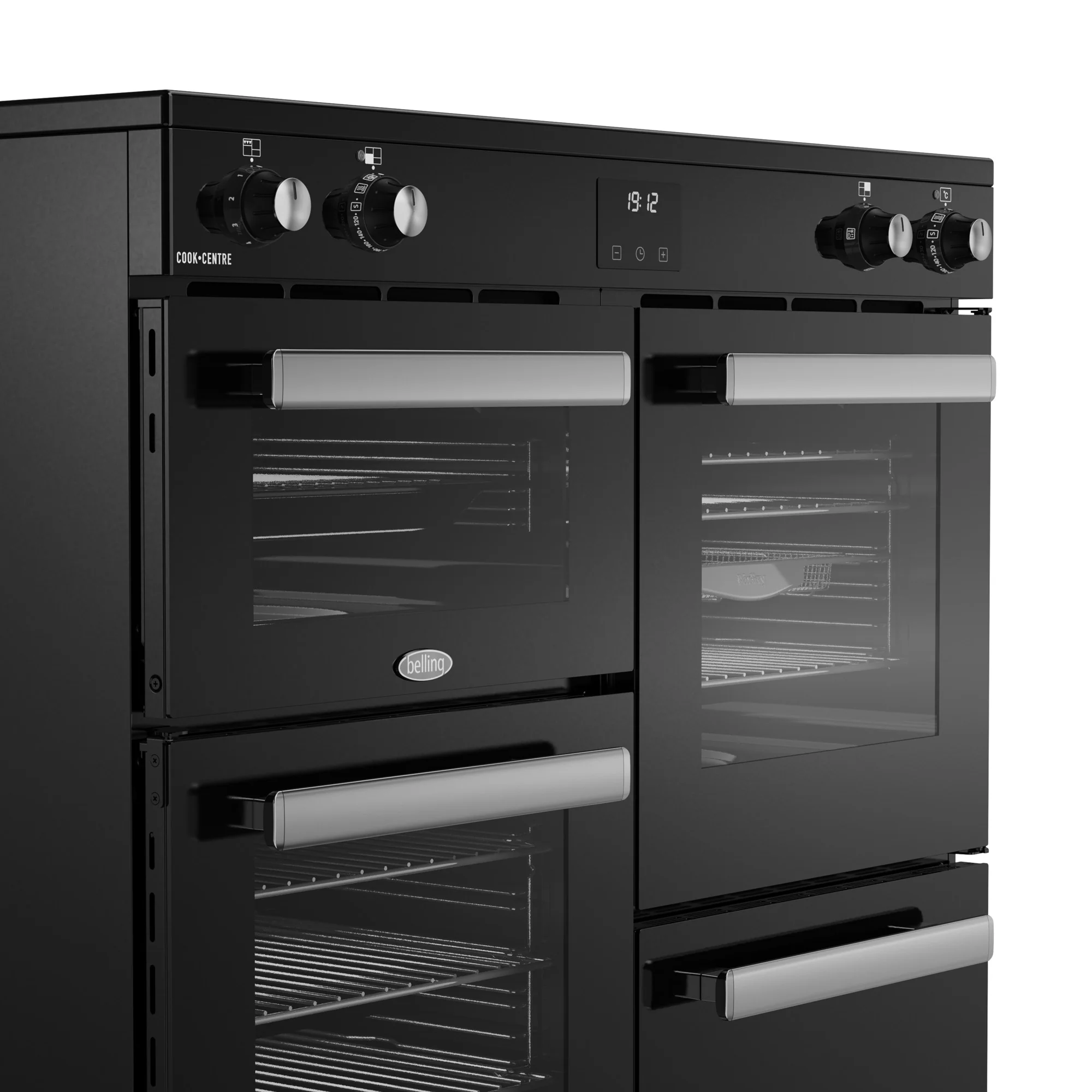 Belling RCA Cookcentre 100Ei 100cm Induction Range Cooker 444411801 Black - Image 4