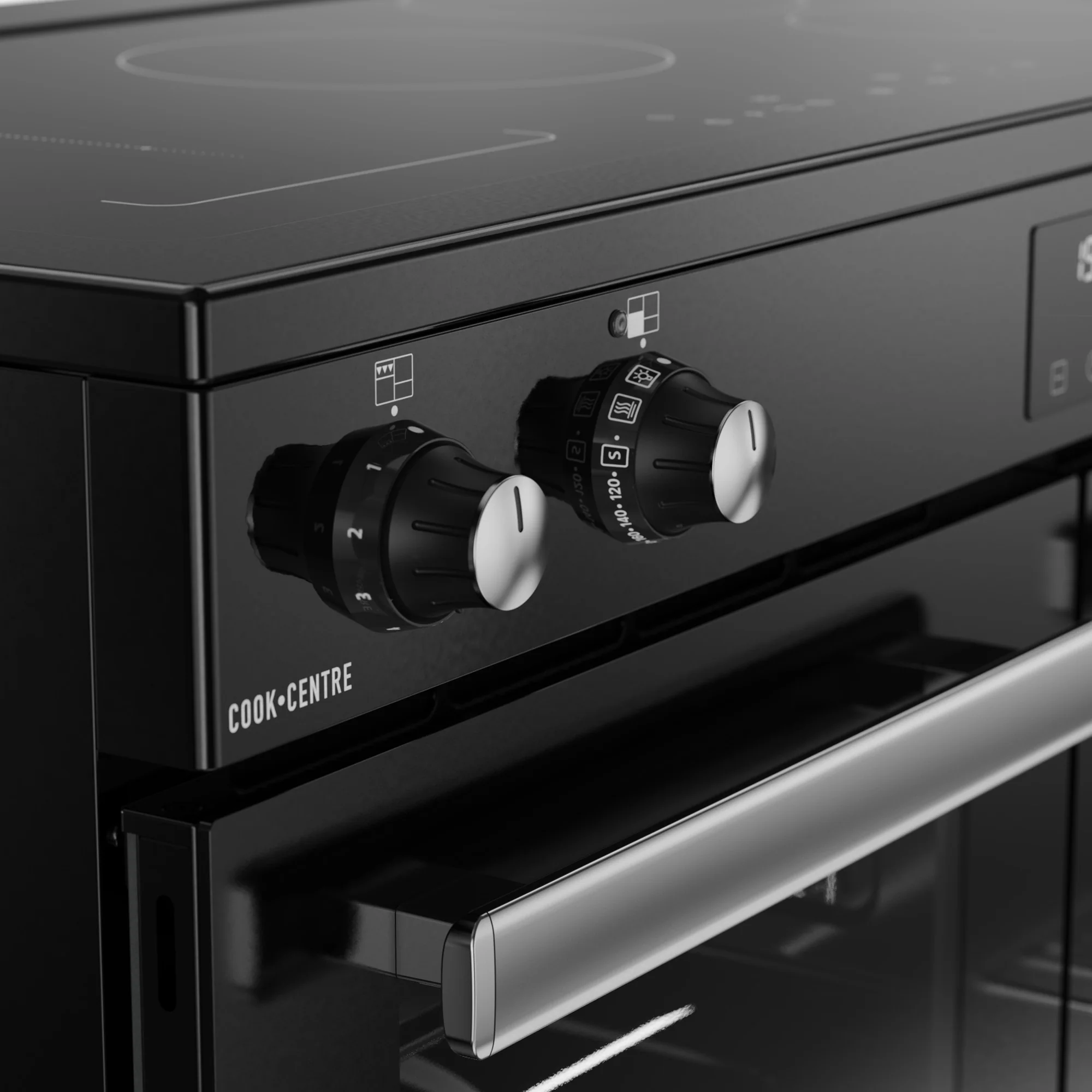 Belling RCA Cookcentre 100Ei 100cm Induction Range Cooker 444411801 Black - Image 5