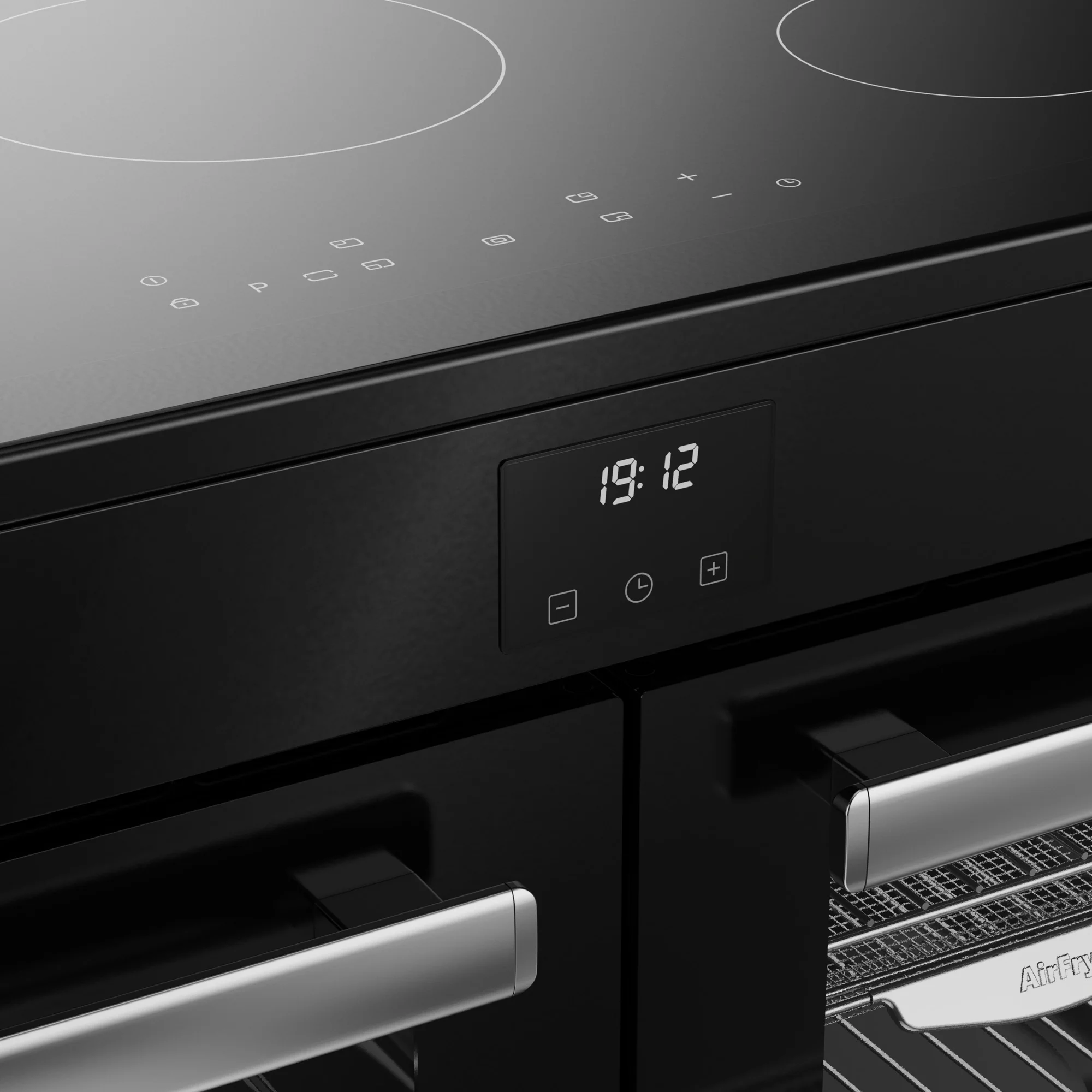 Belling RCA Cookcentre 100Ei 100cm Induction Range Cooker 444411801 Black - Image 6