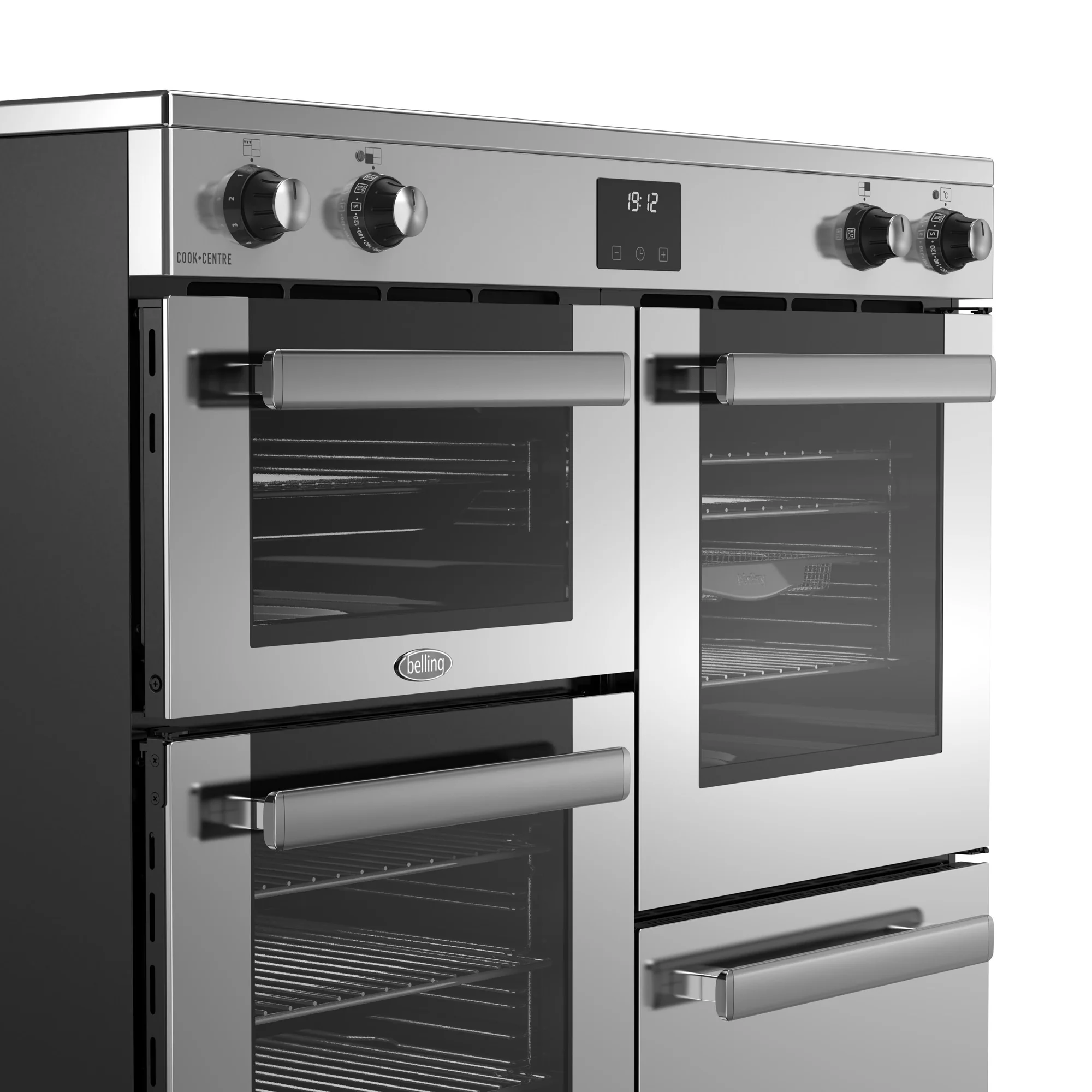 Belling RCA Cookcentre 100Ei 100cm Induction Range Cooker 444411802 Stainless Steel - Image 4
