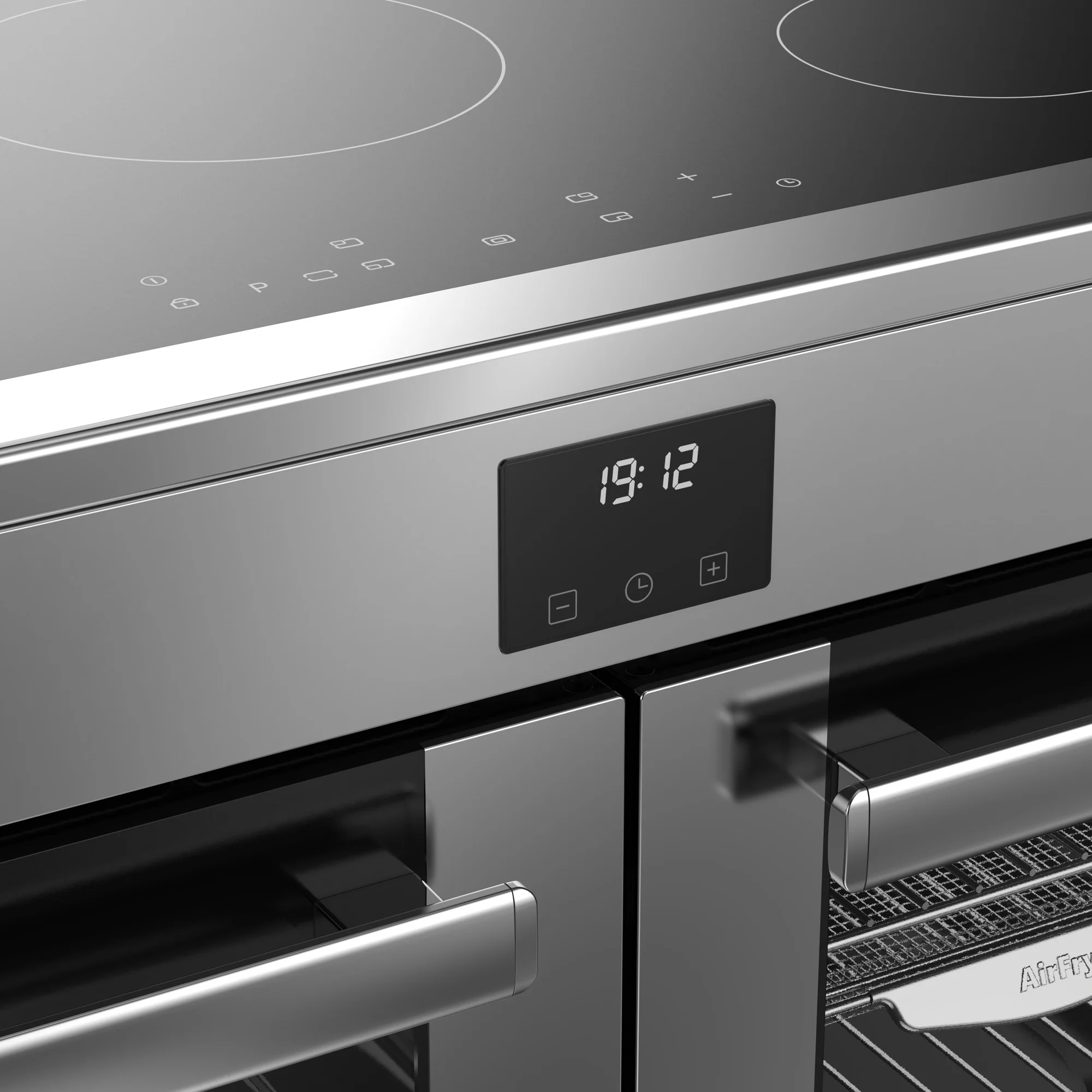 Belling RCA Cookcentre 100Ei 100cm Induction Range Cooker 444411802 Stainless Steel - Image 6