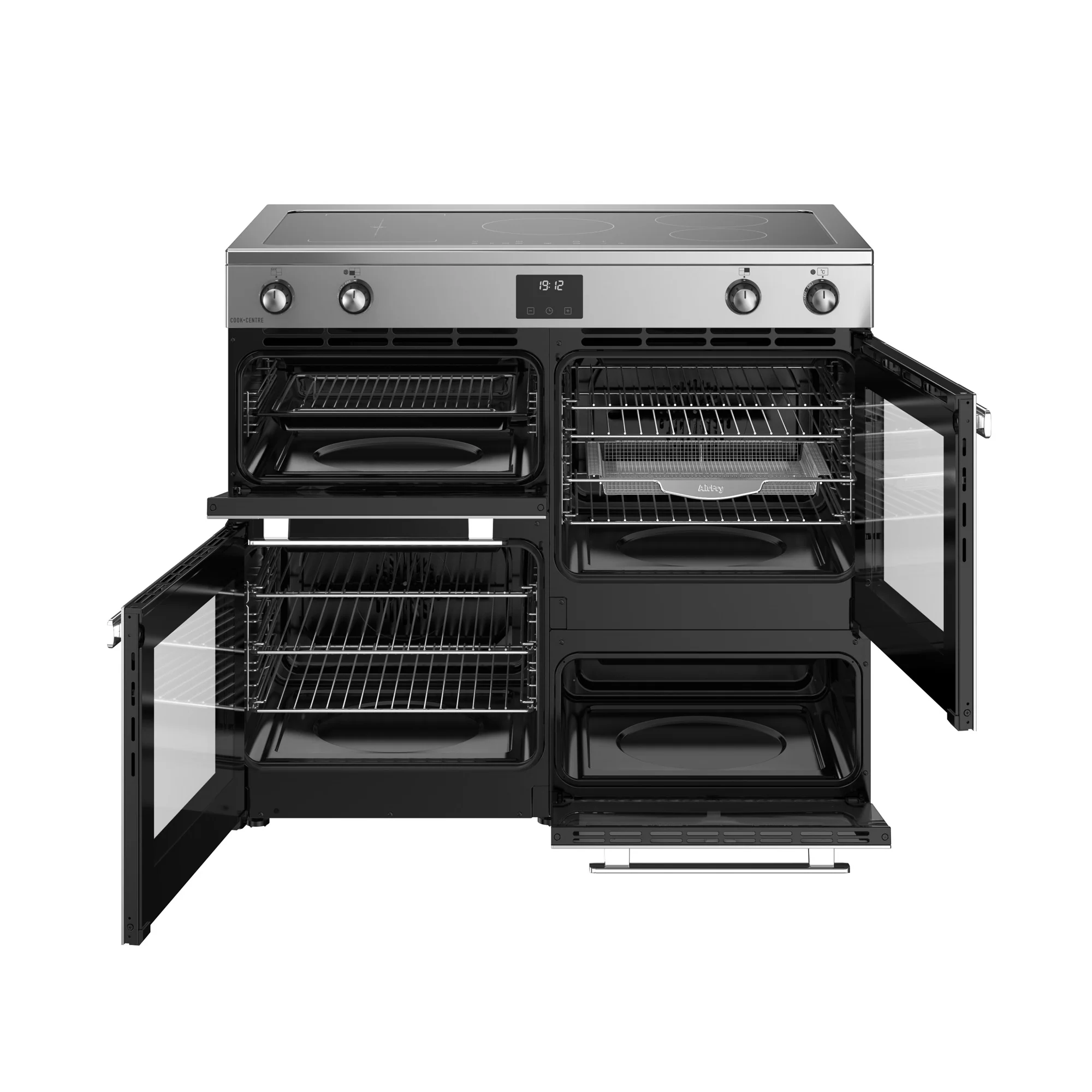 Belling RCA Cookcentre 100Ei 100cm Induction Range Cooker 444411802 Stainless Steel - Image 8