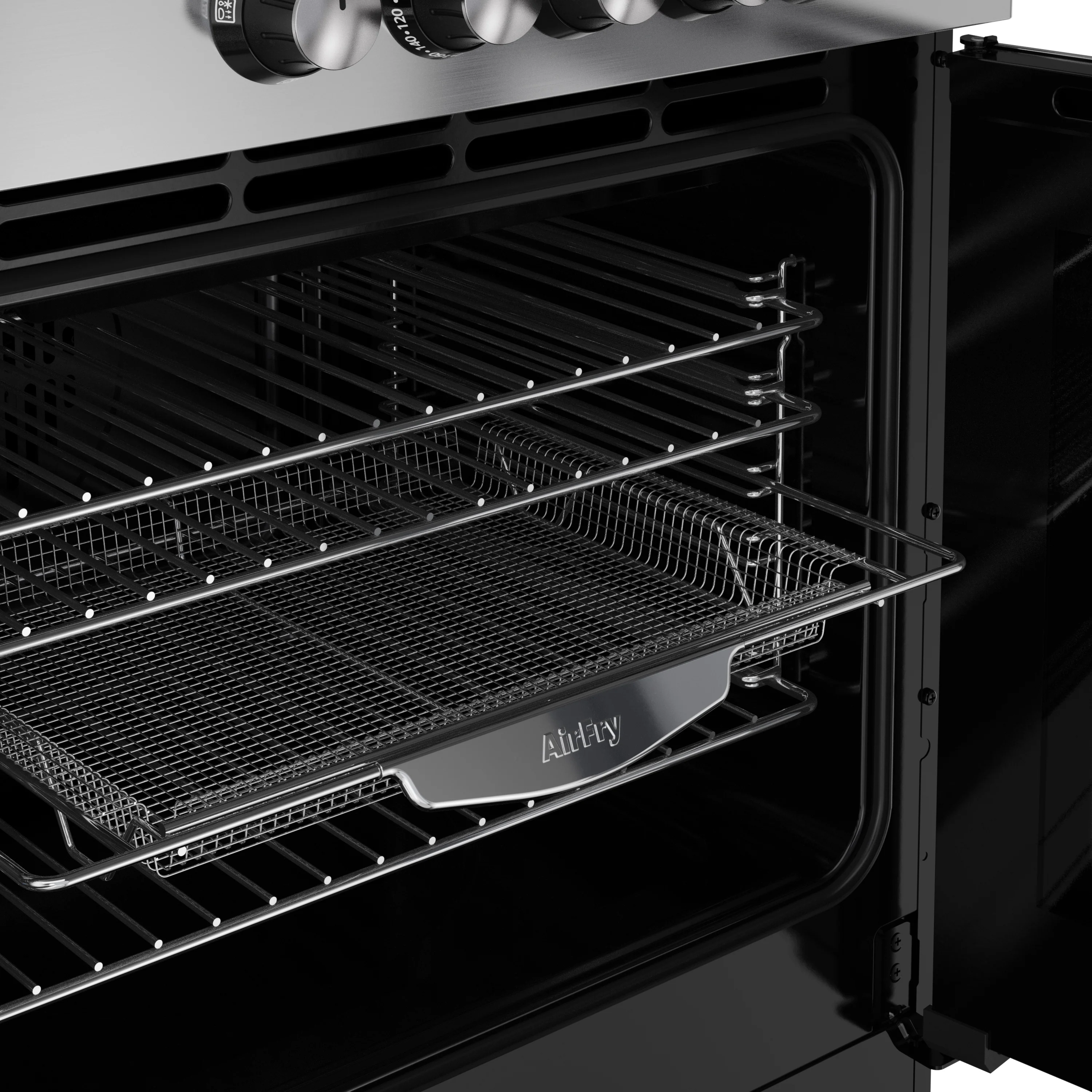 Belling RCA Cookcentre 110DF 110cm Dual Fuel Range Cooker 444411806 Stainless Steel - Image 8