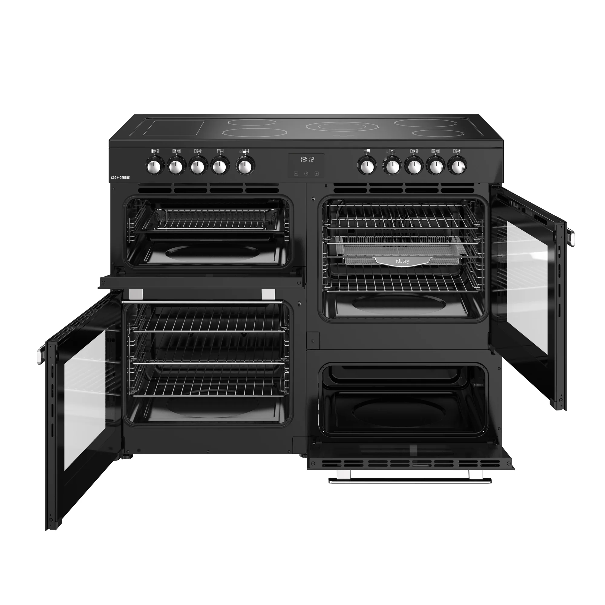 Belling RCA Cookcentre 110E 110cm Ceramic Range Cooker 444411803 Black - Image 8