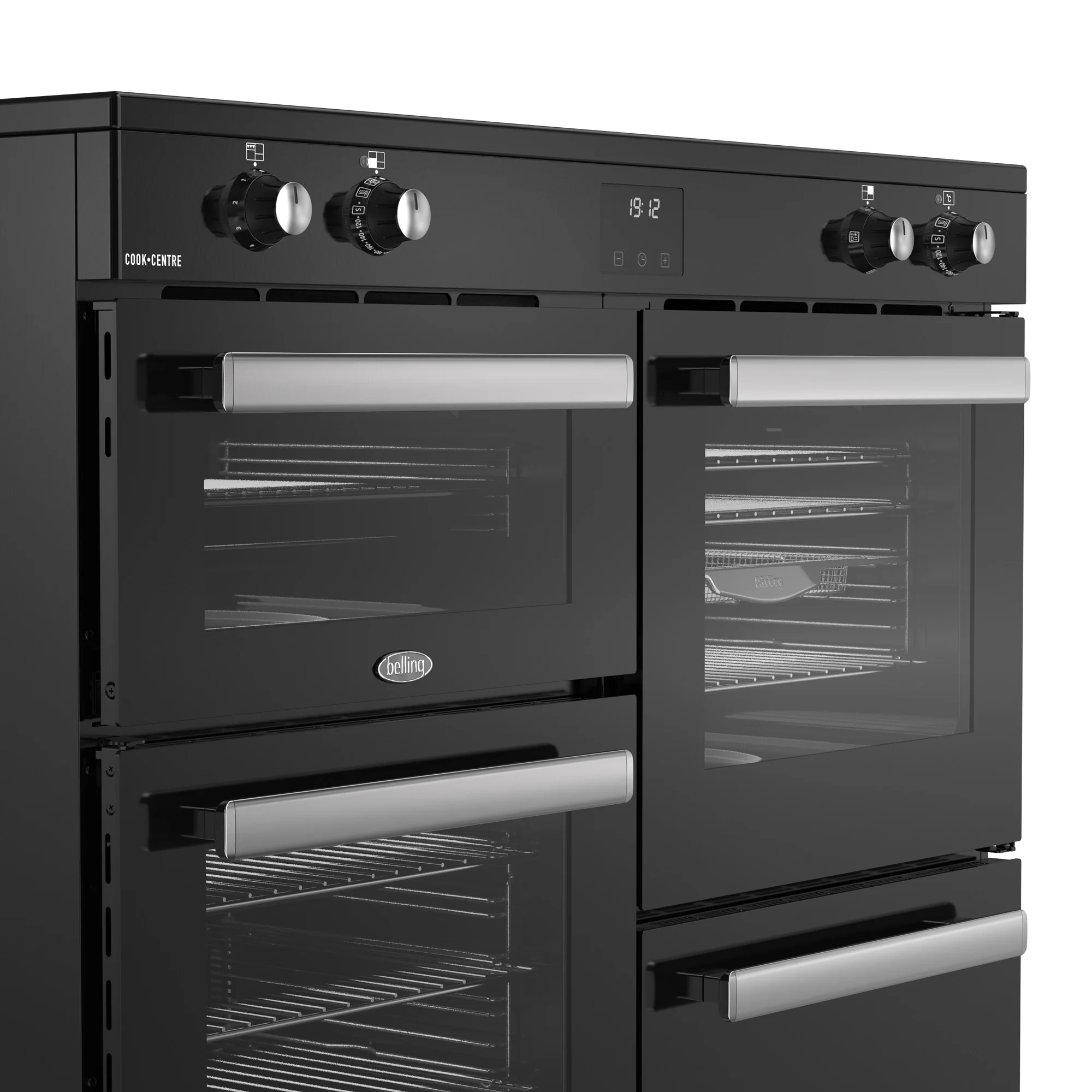 Belling RCA Cookcentre 110Ei 110cm Induction Range Cooker 444411807 Black - Image 3
