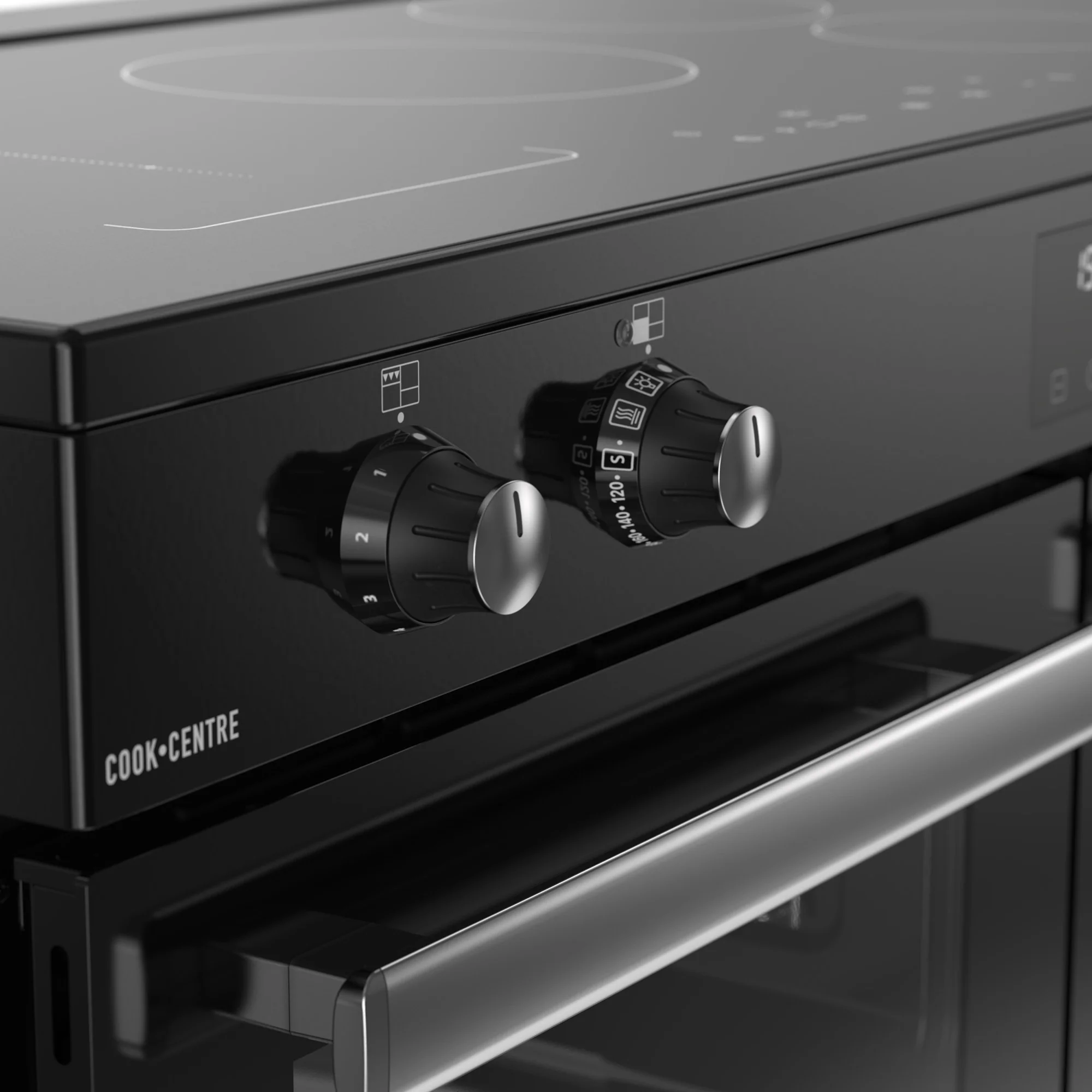Belling RCA Cookcentre 110Ei 110cm Induction Range Cooker 444411807 Black - Image 5
