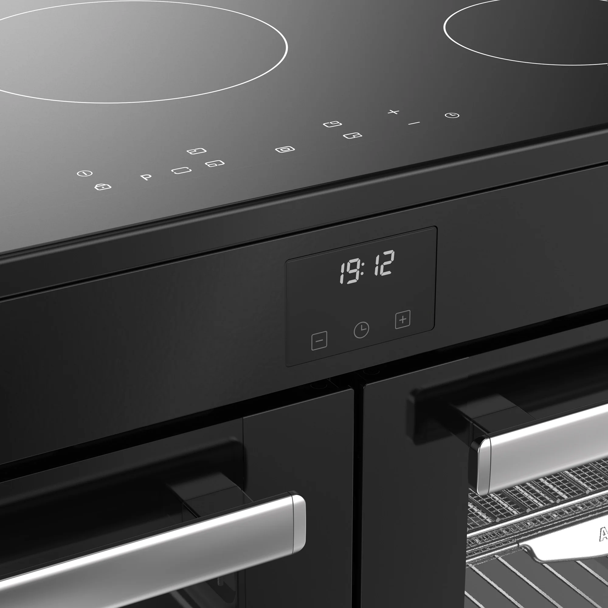 Belling RCA Cookcentre 110Ei 110cm Induction Range Cooker 444411807 Black - Image 6