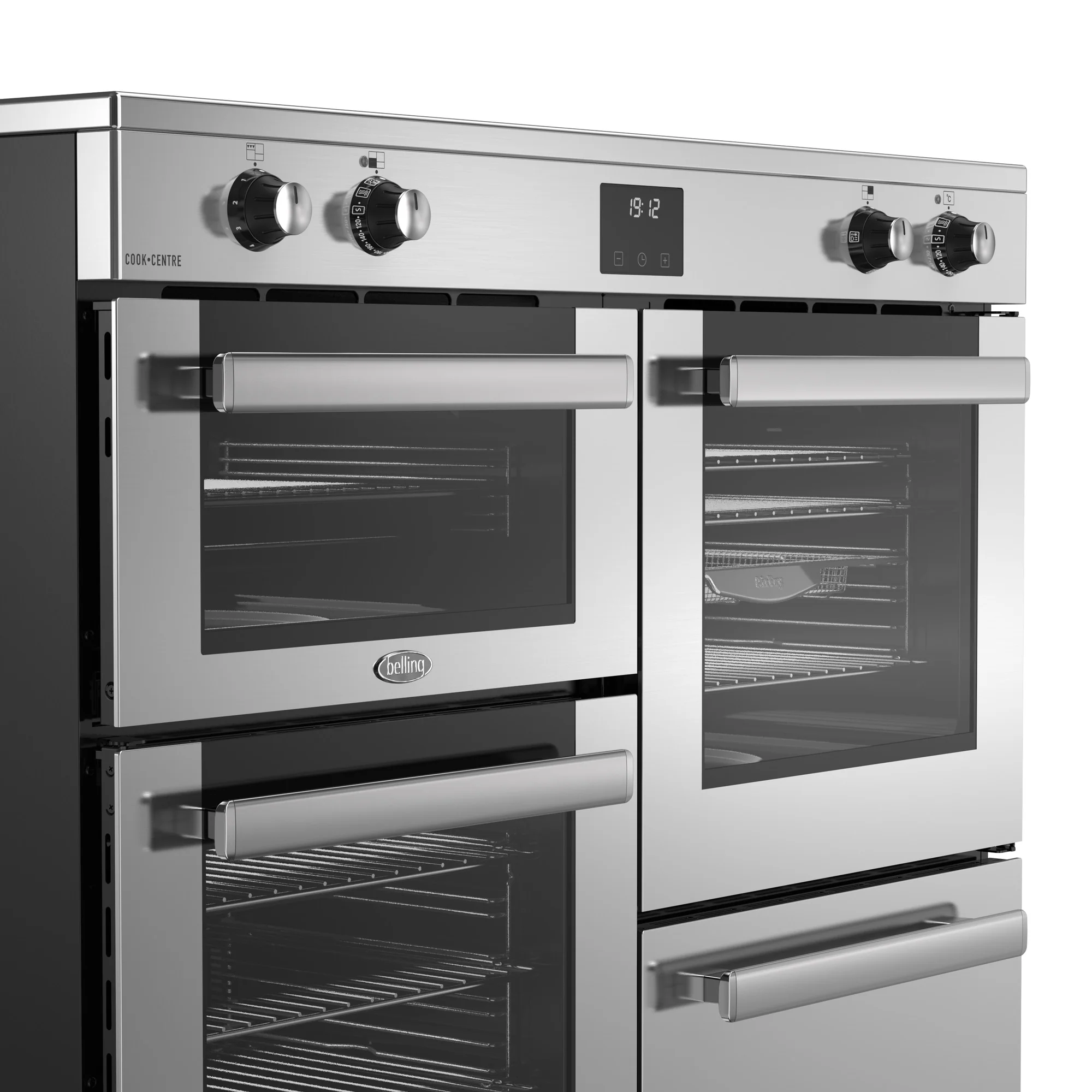 Belling RCA Cookcentre 110Ei 110cm Induction Range Cooker 444411808 Stainless Steel - Image 3