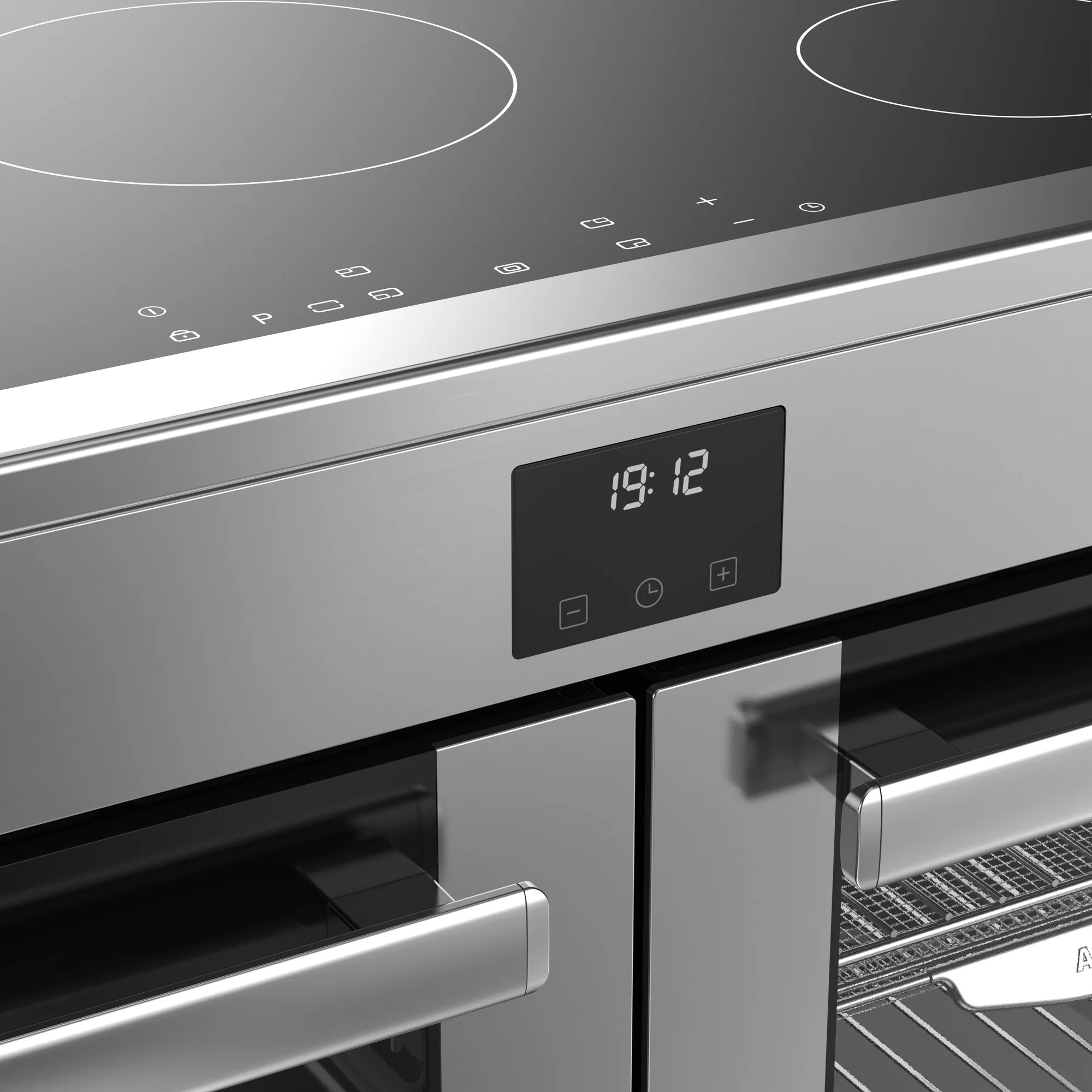 Belling RCA Cookcentre 110Ei 110cm Induction Range Cooker 444411808 Stainless Steel - Image 7