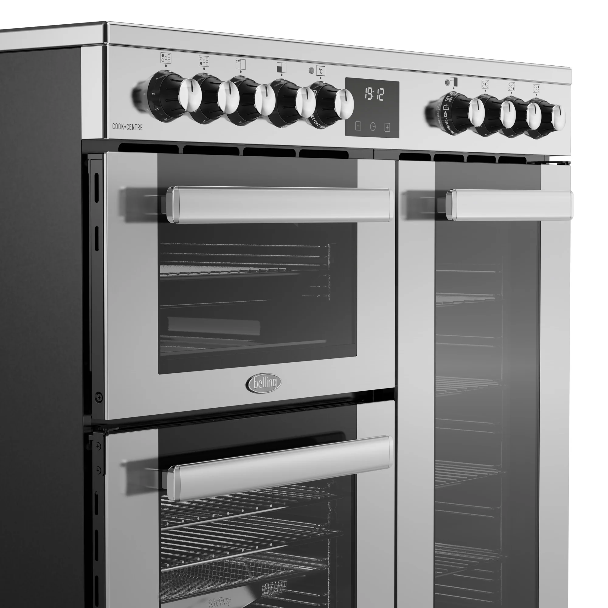 Belling RCA Cookcentre 90E 90cm Ceramic Range Cooker 444411792 Stainless Steel - Image 3