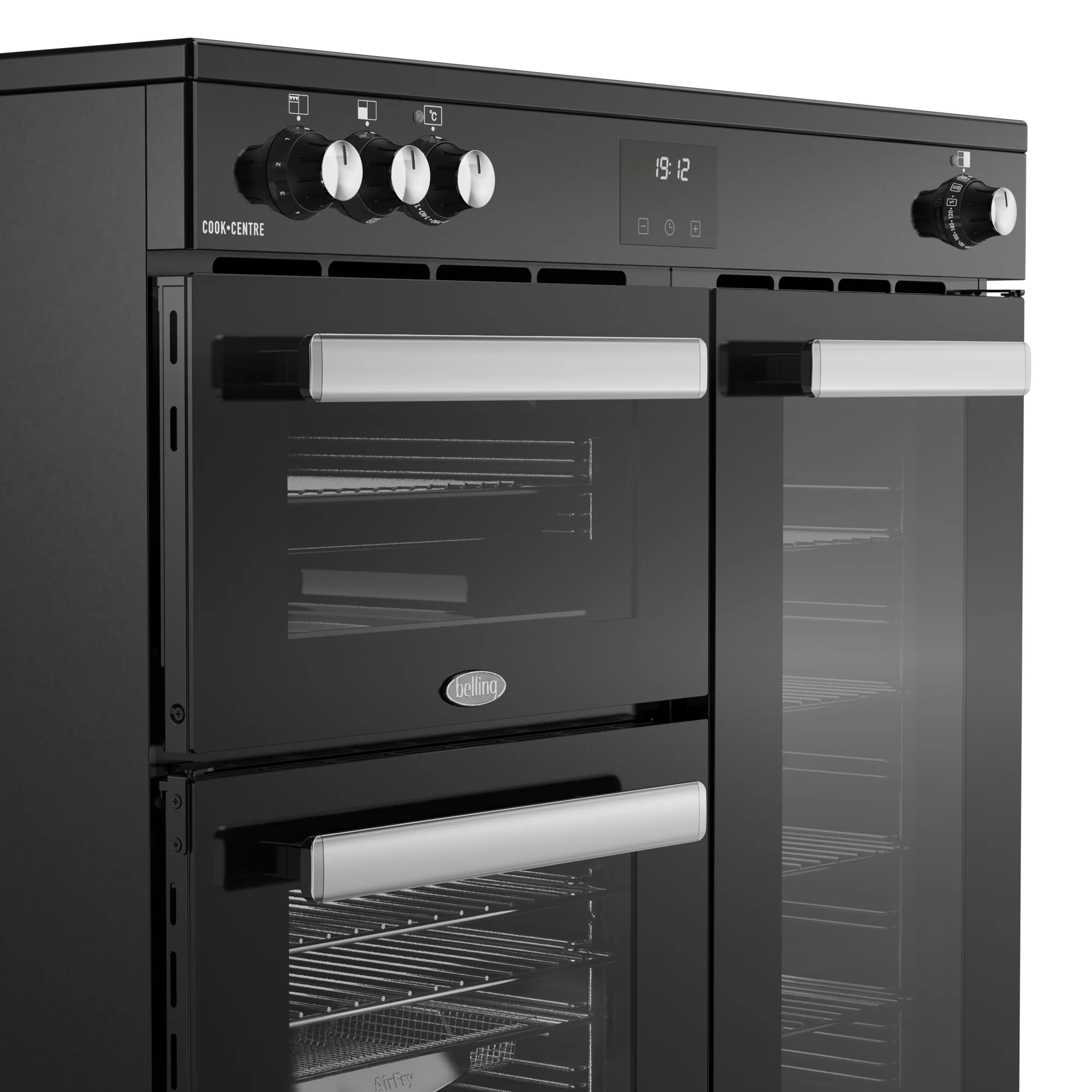 Belling RCA Cookcentre 90Ei 90cm Induction Range Cooker 444411795 Black - Image 4