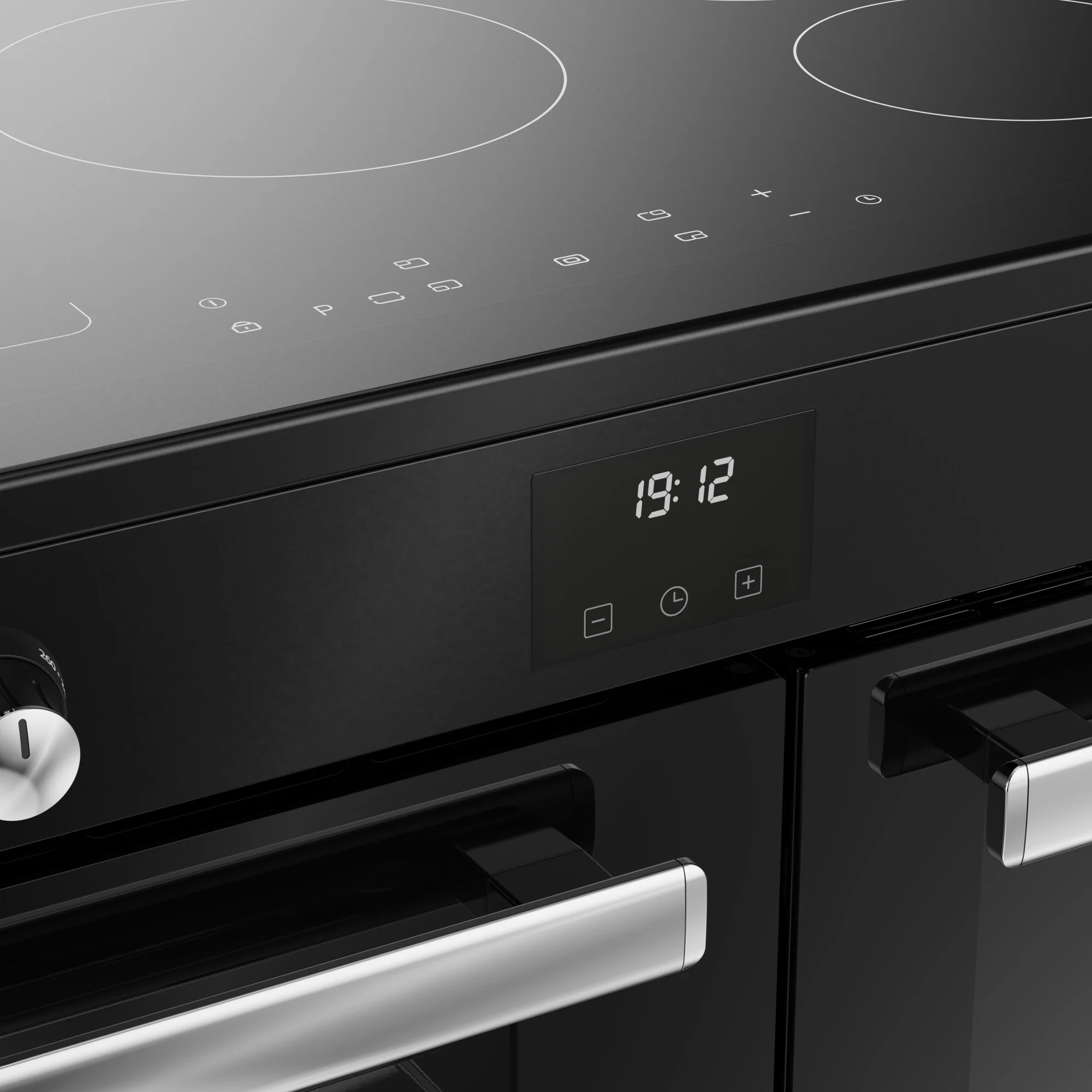 Belling RCA Cookcentre 90Ei 90cm Induction Range Cooker 444411795 Black - Image 5