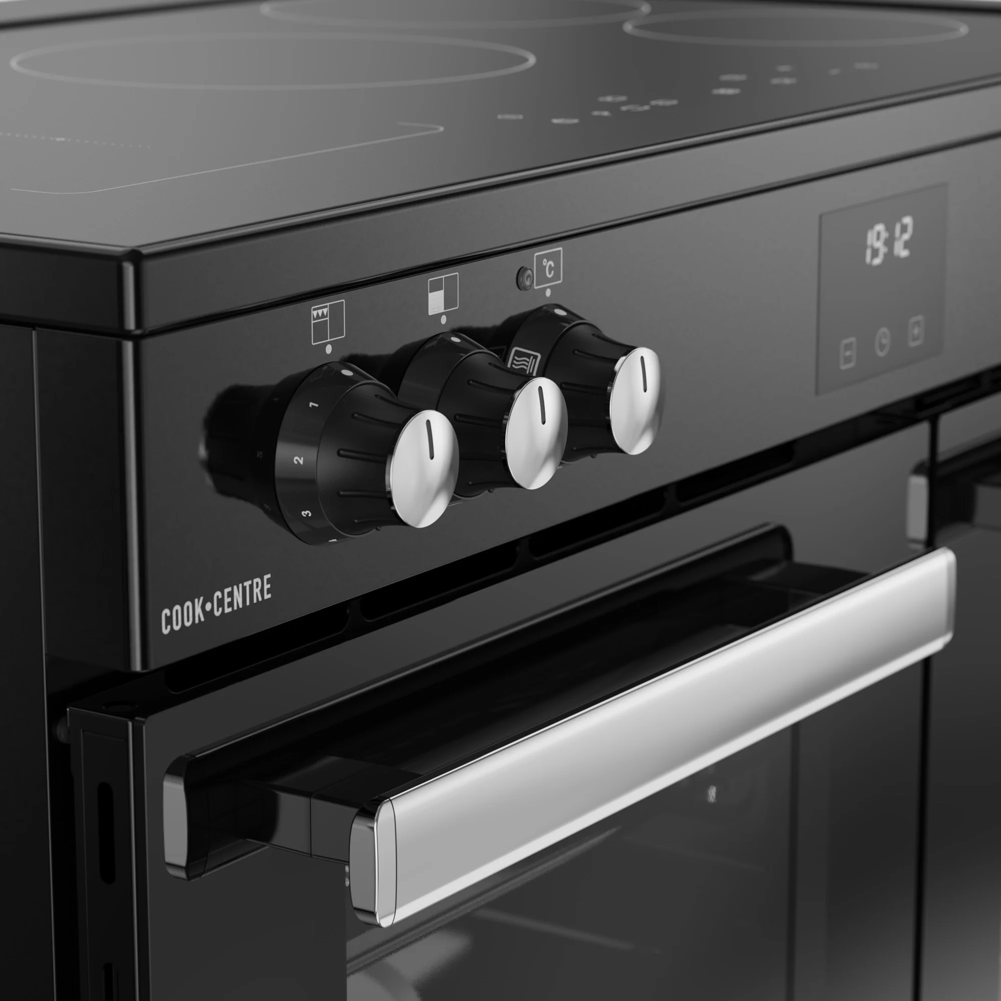 Belling RCA Cookcentre 90Ei 90cm Induction Range Cooker 444411795 Black - Image 6