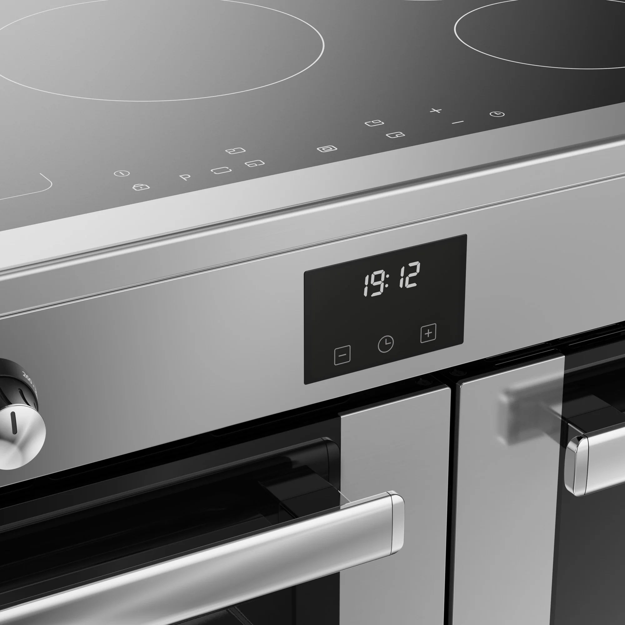 Belling RCA Cookcentre 90Ei 90cm Induction Range Cooker 444411796 Stainless Steel - Image 3