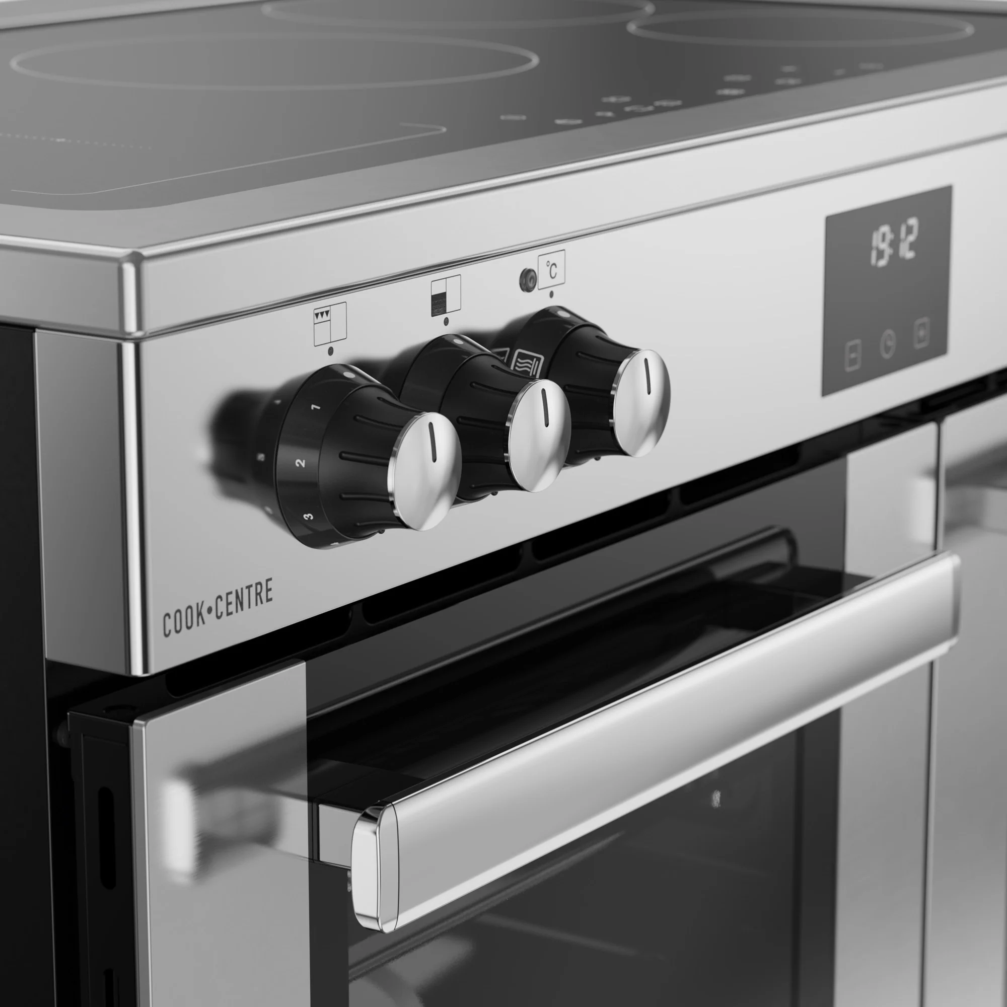 Belling RCA Cookcentre 90Ei 90cm Induction Range Cooker 444411796 Stainless Steel - Image 4