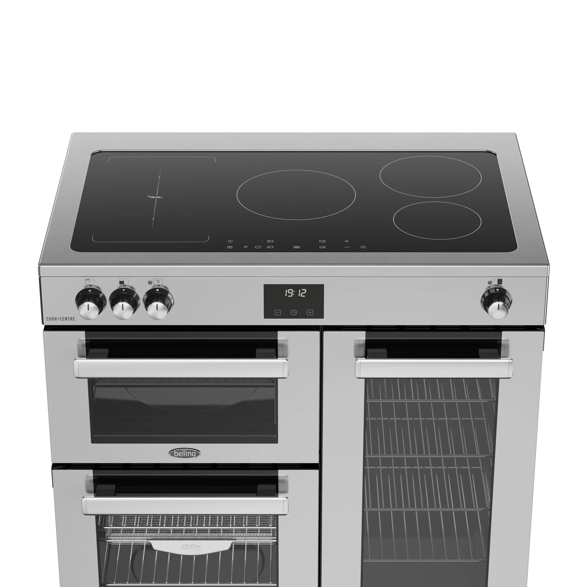 Belling RCA Cookcentre 90Ei 90cm Induction Range Cooker 444411796 Stainless Steel - Image 6