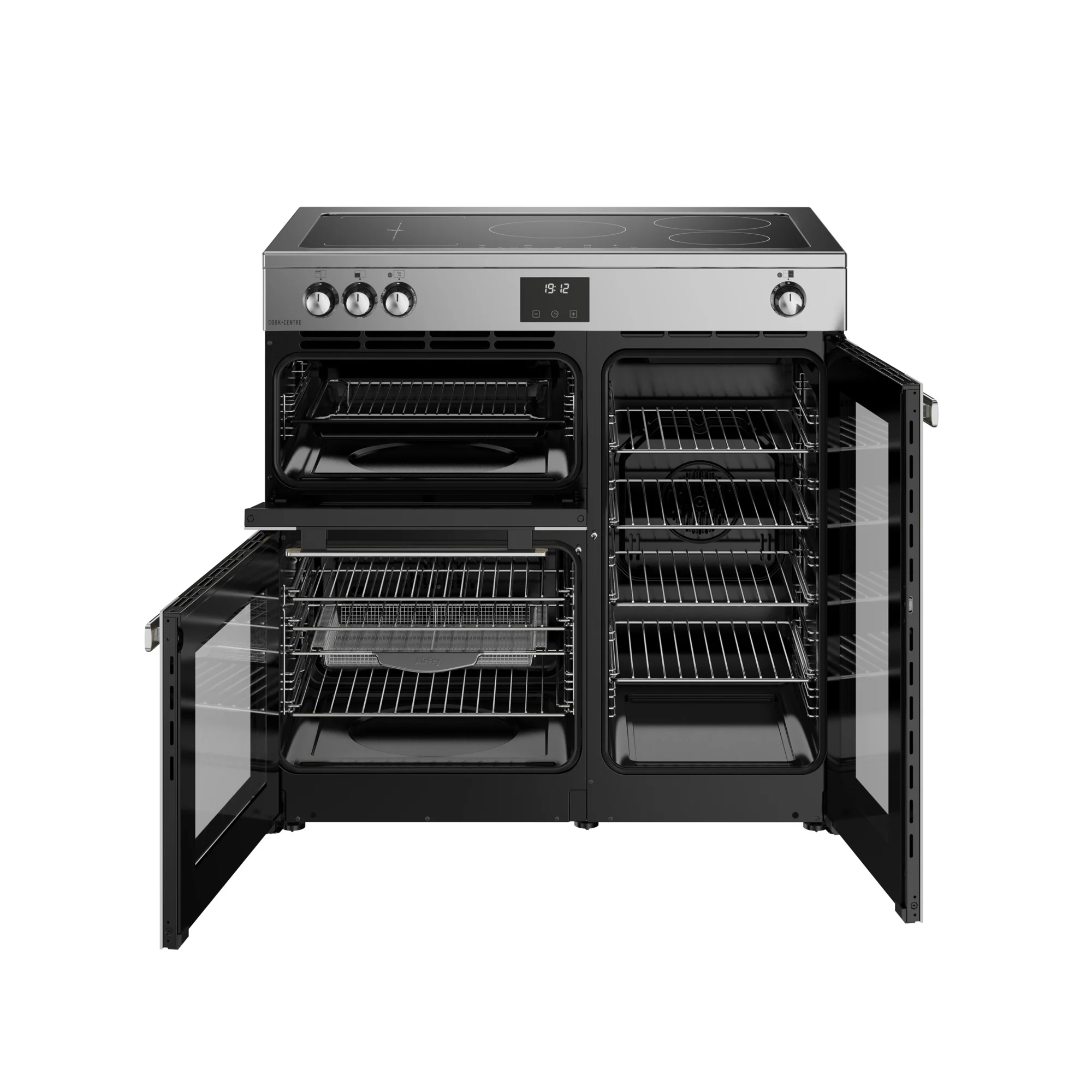 Belling RCA Cookcentre 90Ei 90cm Induction Range Cooker 444411796 Stainless Steel - Image 8