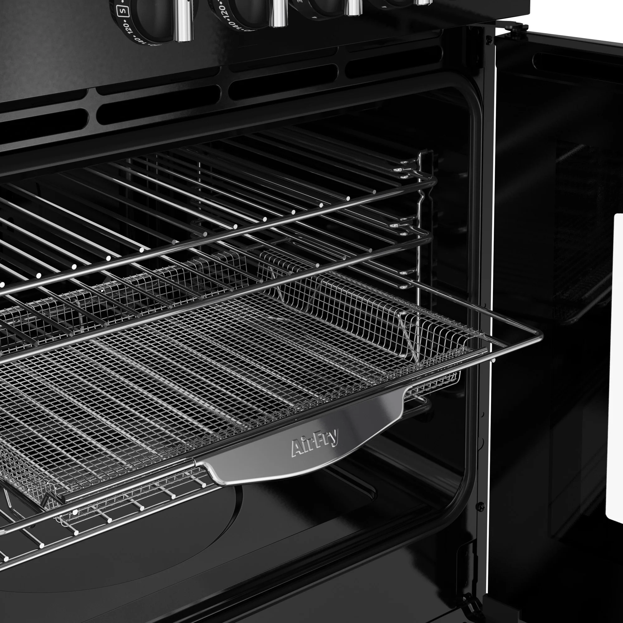 Belling RCA Farmhouse 100E 100cm Ceramic Range Cooker 444411826 Black - Image 7