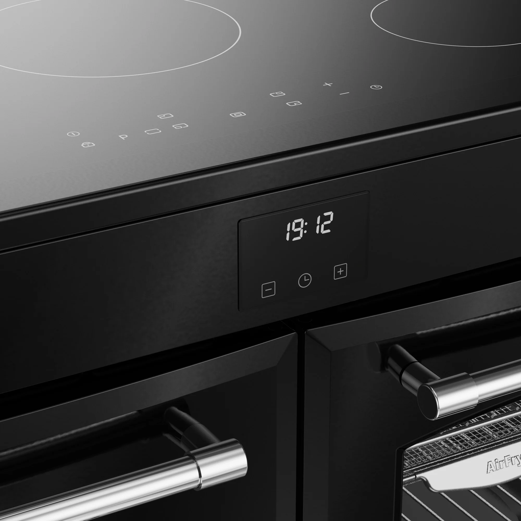 Belling RCA Farmhouse 100Ei 100cm Induction Range Cooker 444411832 Black - Image 6
