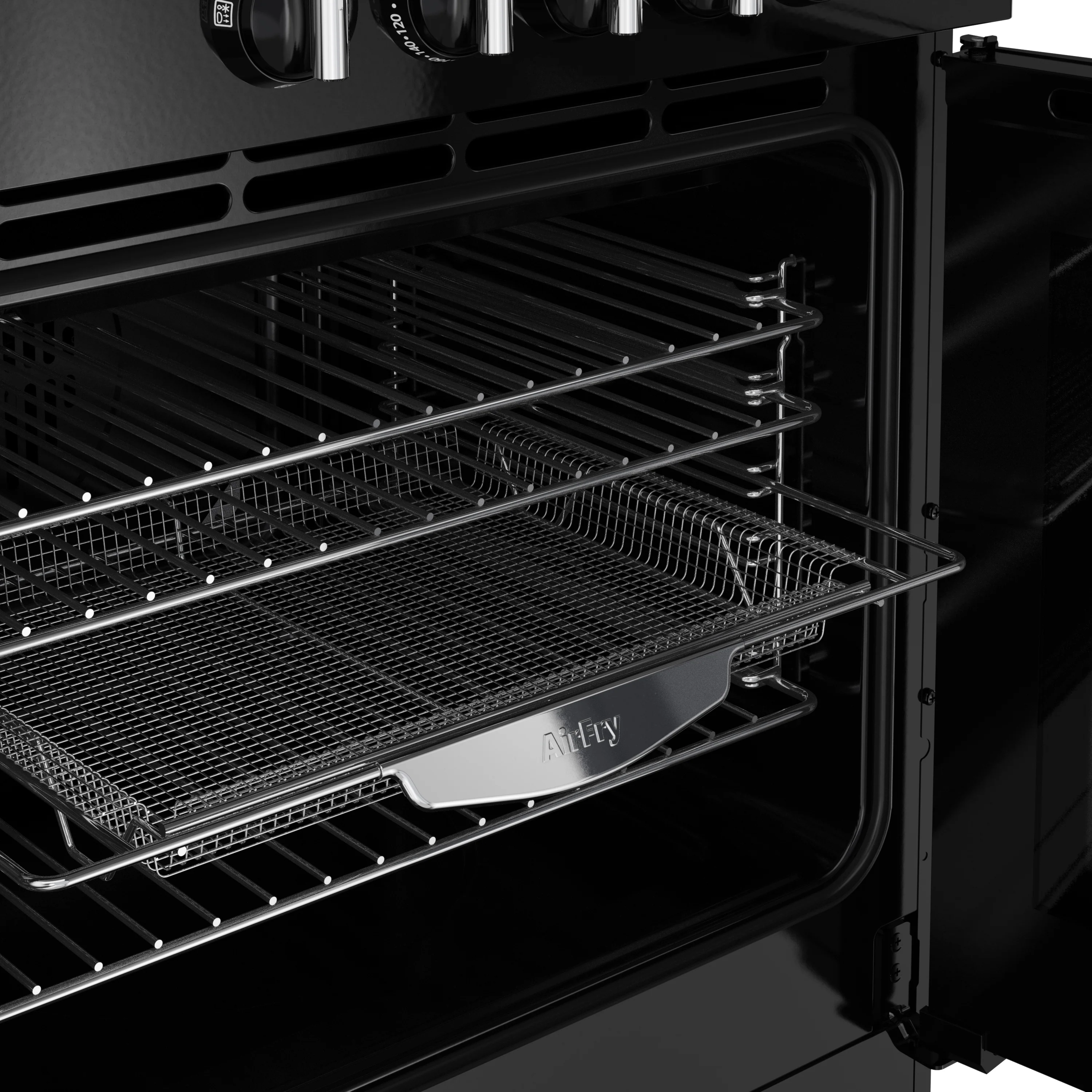 Belling RCA Farmhouse 110DF 110cm Dual Fuel Range Cooker 444411838 Black - Image 8