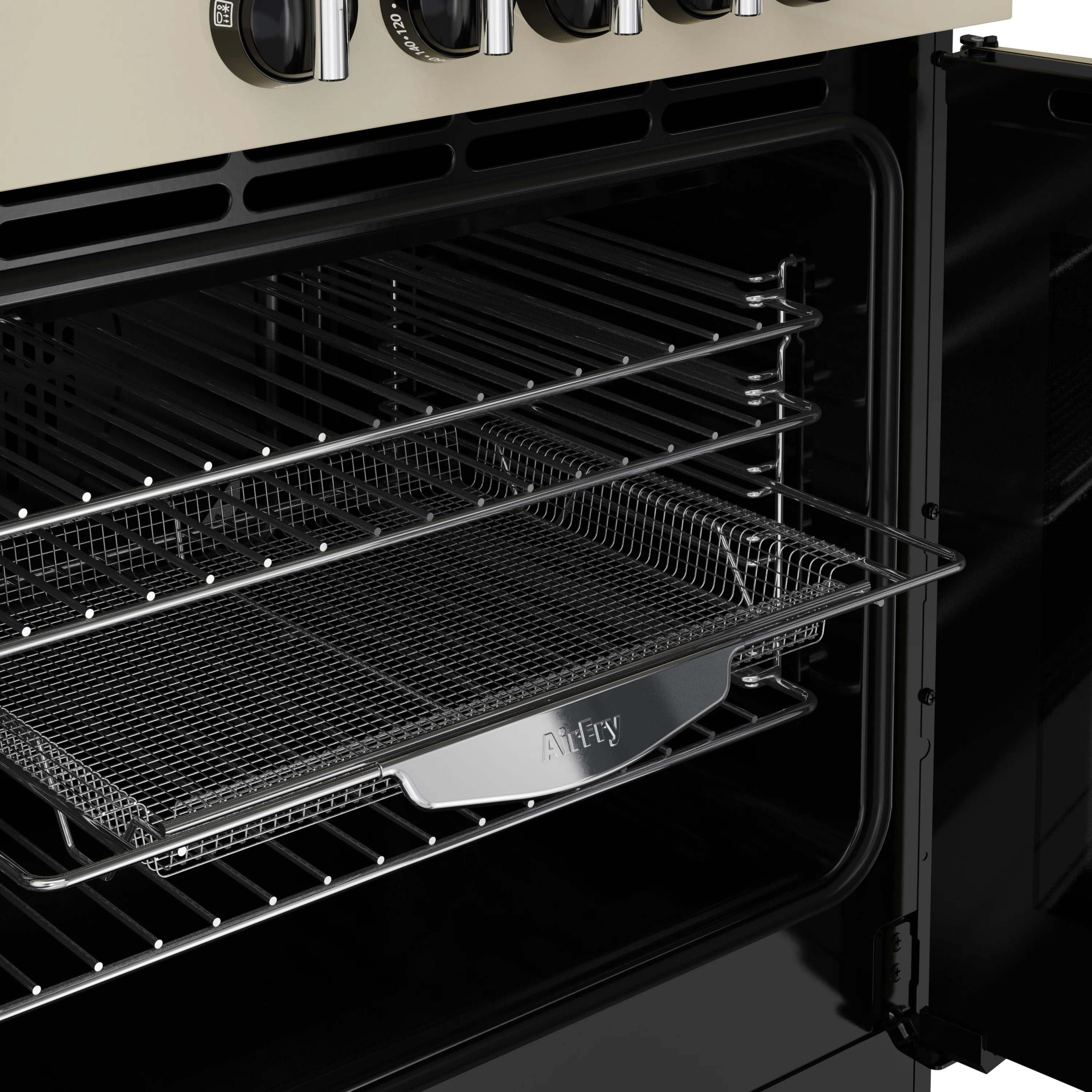 Belling RCA Farmhouse 110DF 110cm Dual Fuel Range Cooker 444411839 Cream - Image 8