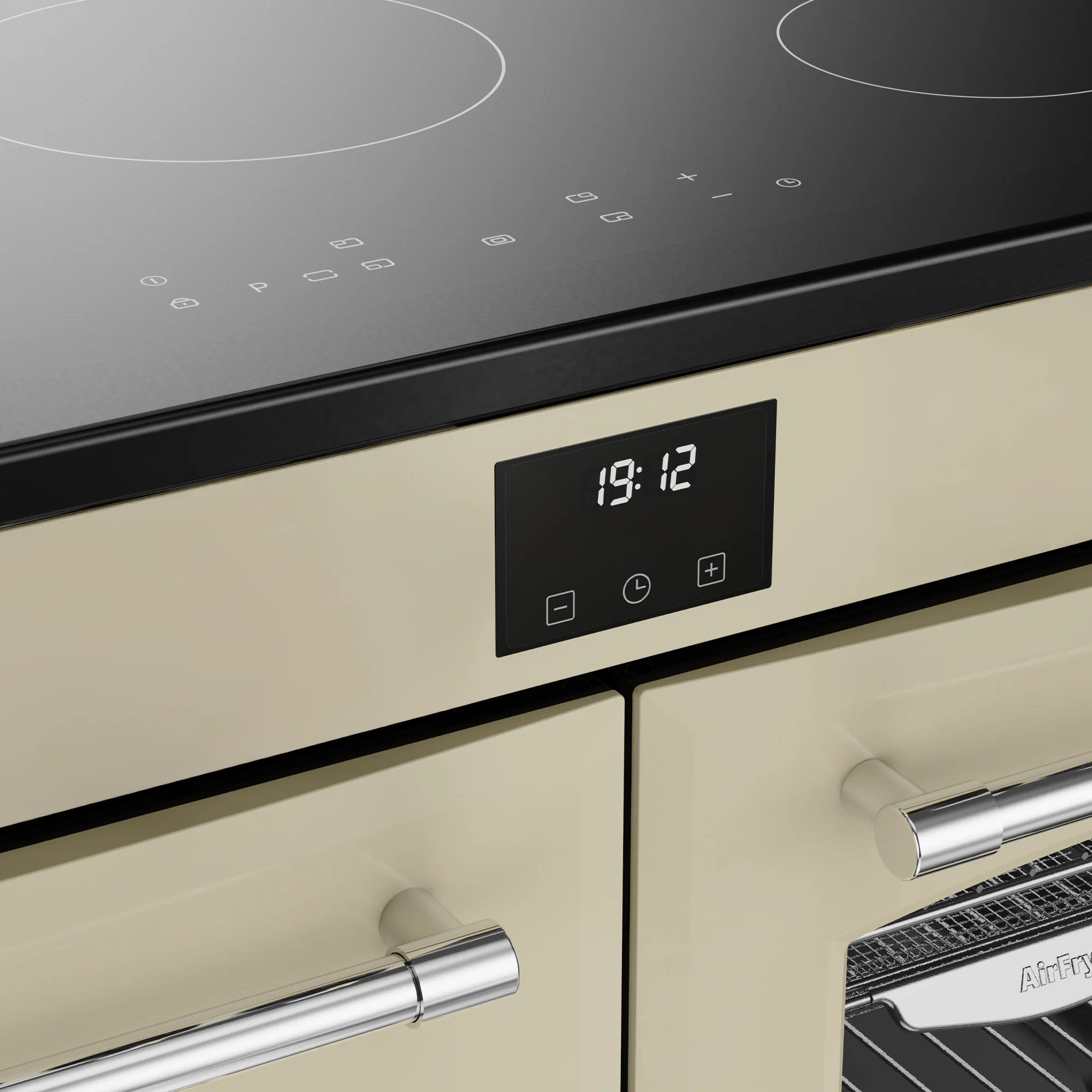 Belling RCA Farmhouse 110Ei 110cm Induction Range Cooker 444411842 Cream - Image 3