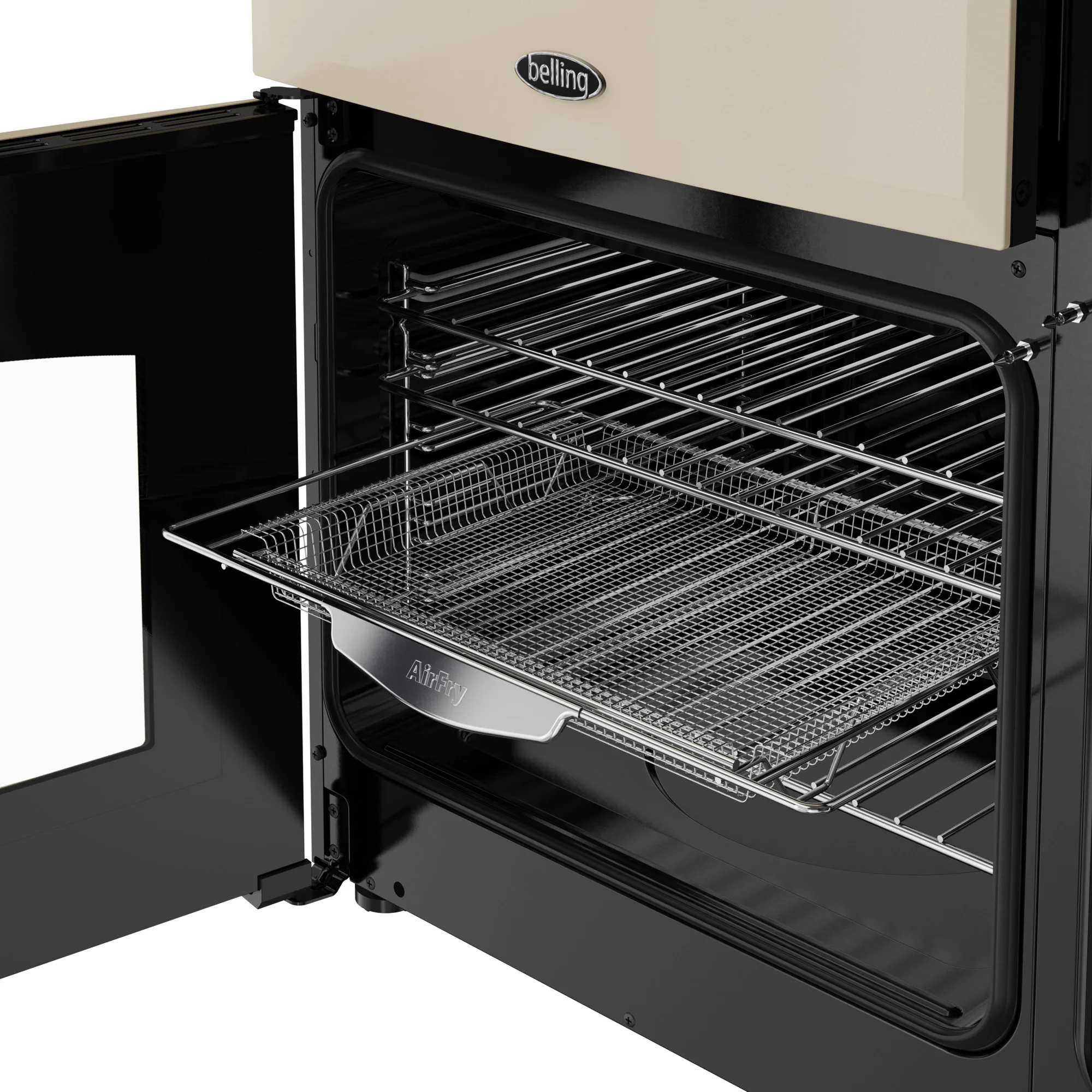 Belling RCA Farmhouse 90E 90cm Ceramic Range Cooker 444411818 Cream - Image 6