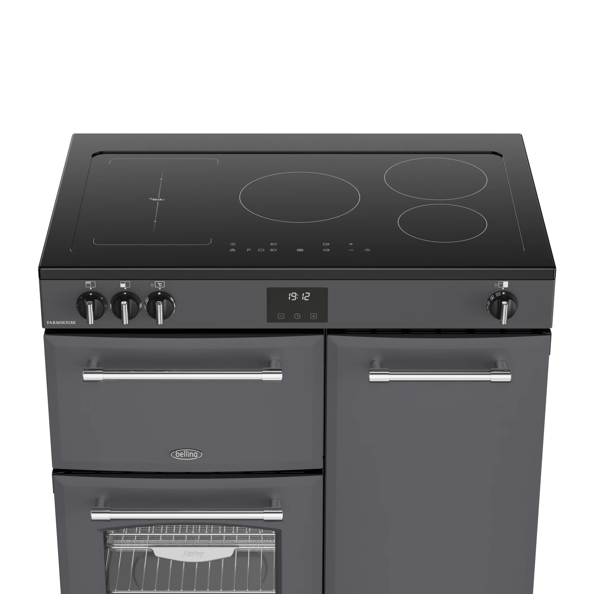 Belling RCA Farmhouse 90Ei 90cm Induction Range Cooker 444411822 Anthracite - Image 3