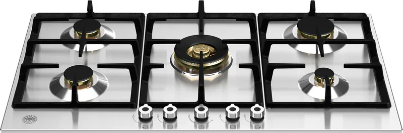 Bertazzoni P905CPROX Professional Series 90cm Gas hob with Central Dual Wok